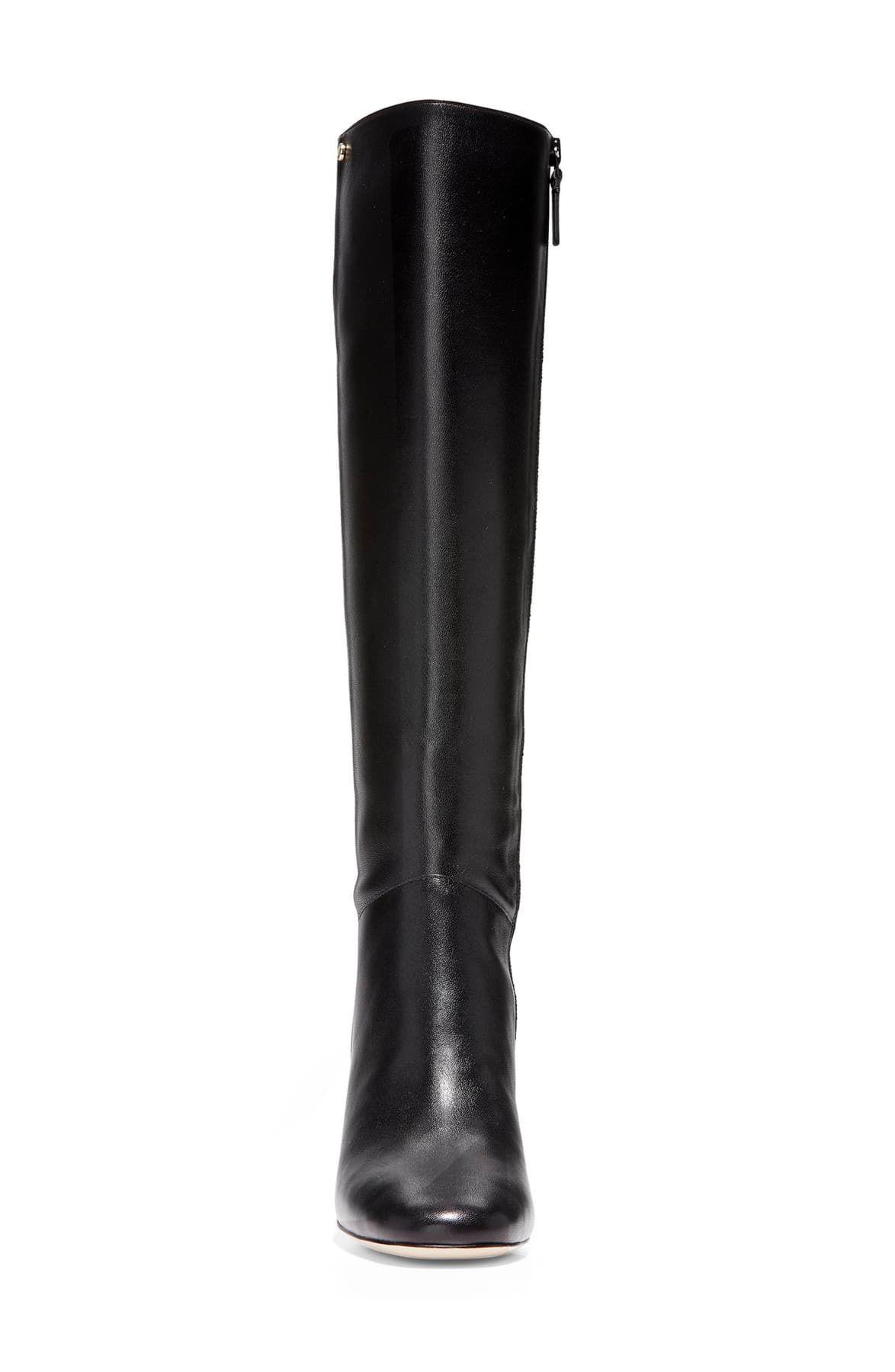 Cole Haan Rianne Leather & Suede Tall Boot in Black - Lyst