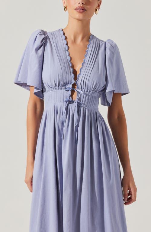 knee length dresses for ladies Bliss Scalloped Midi Dress  Allie and Me Boutique