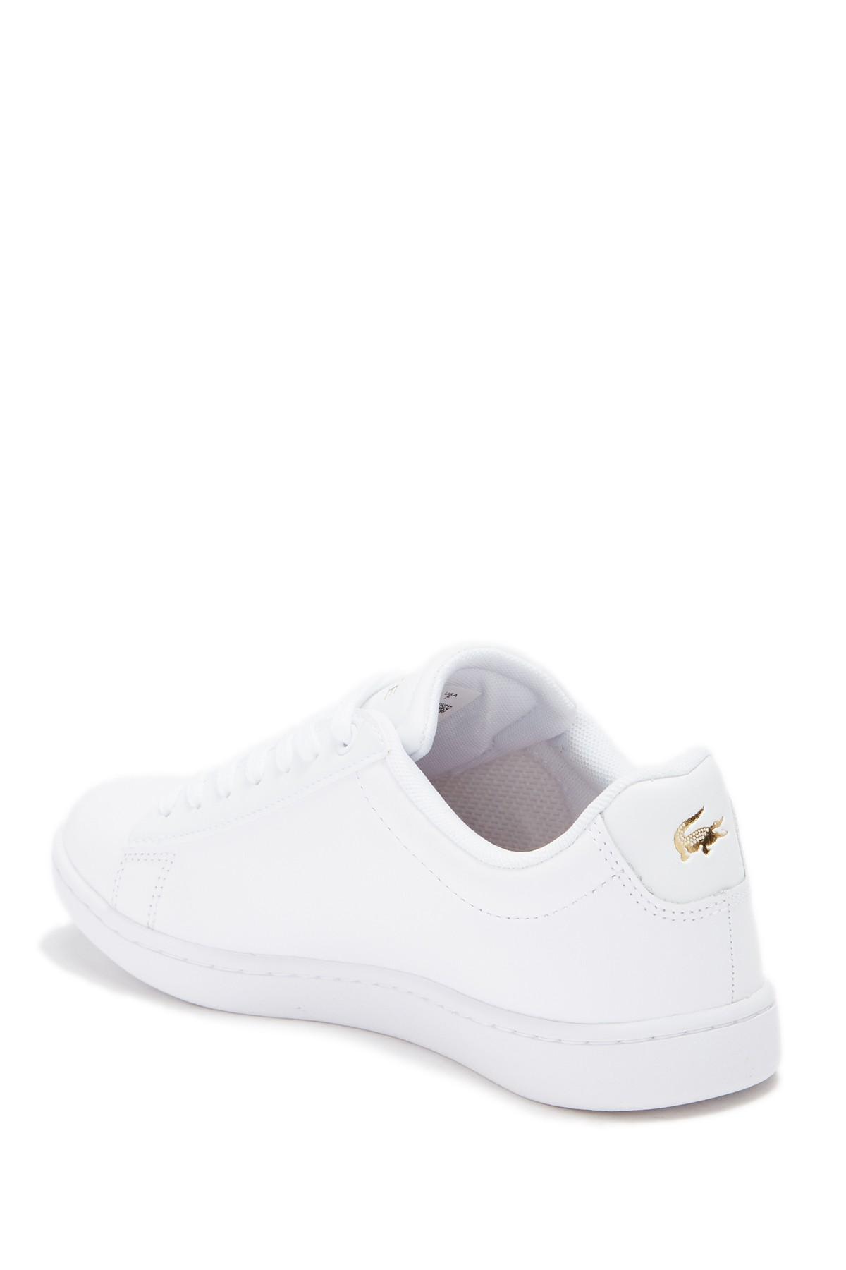 Lacoste Hydez 119 Leather Sneaker in White | Lyst