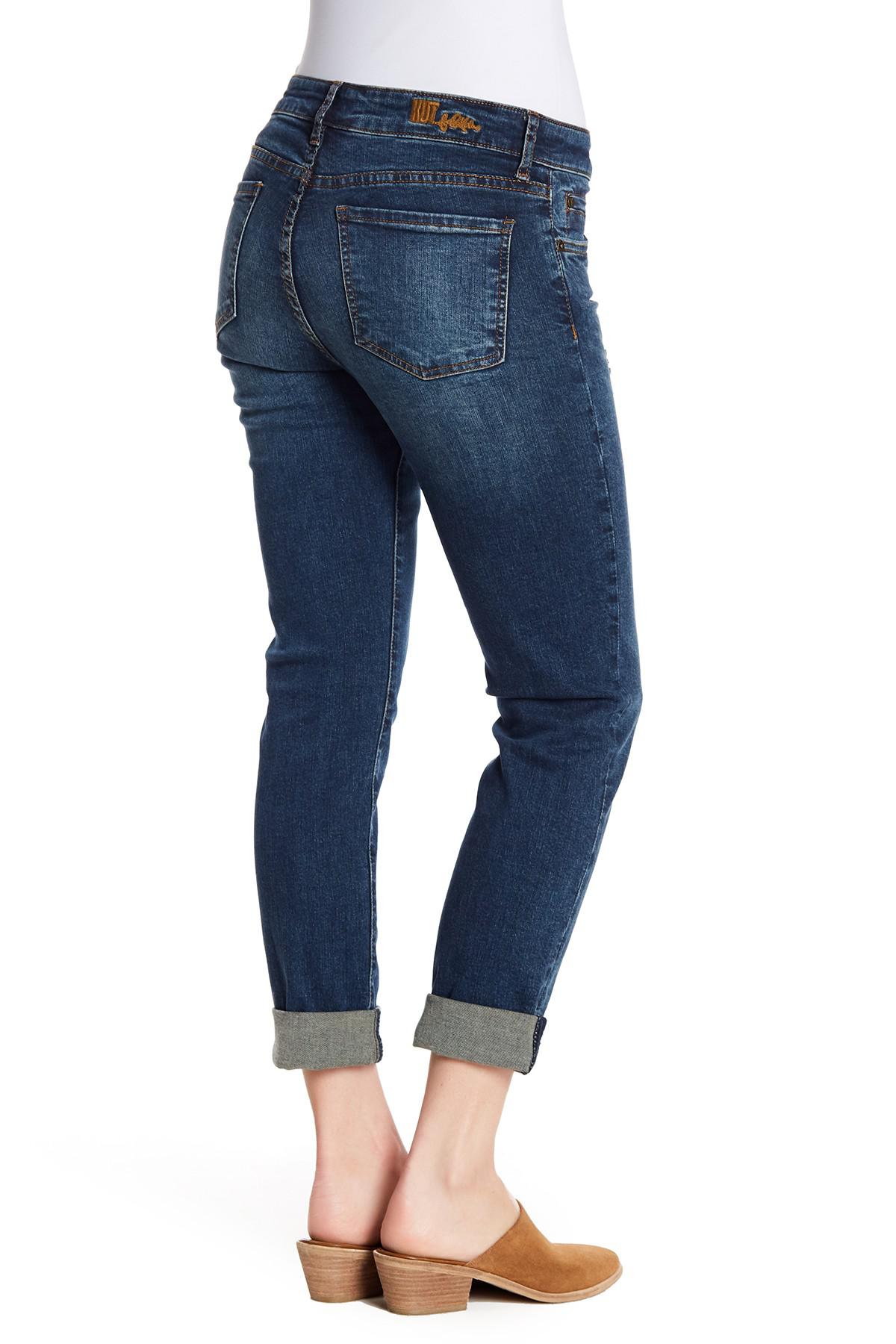 kut from the kloth katy boyfriend shorts