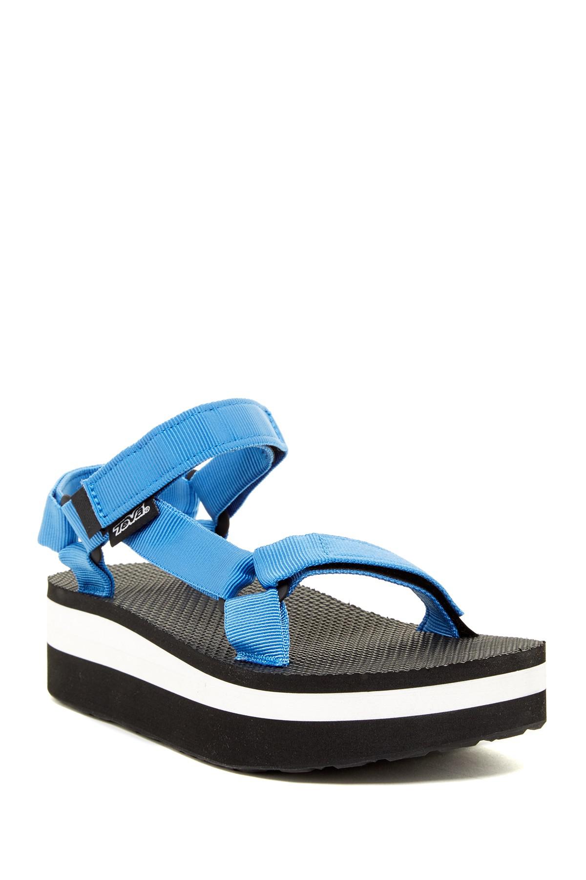 Teva Flatform Universal Sandal in French Blue (Blue) - Lyst