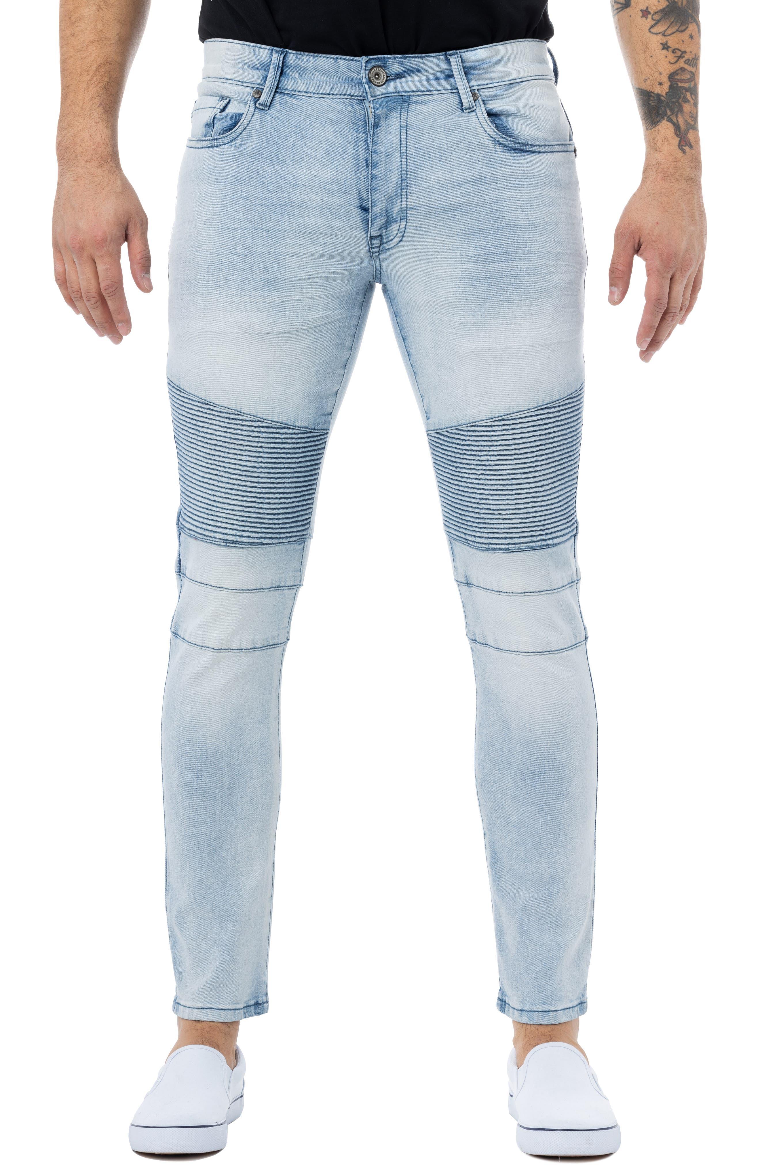 Xray Jeans Classic Moto Jeans in Blue for Men | Lyst