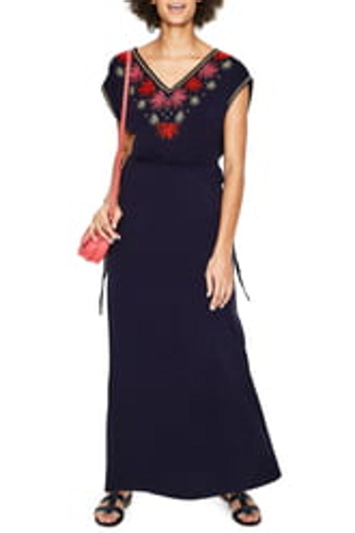 boden marcia embroidered maxi dress