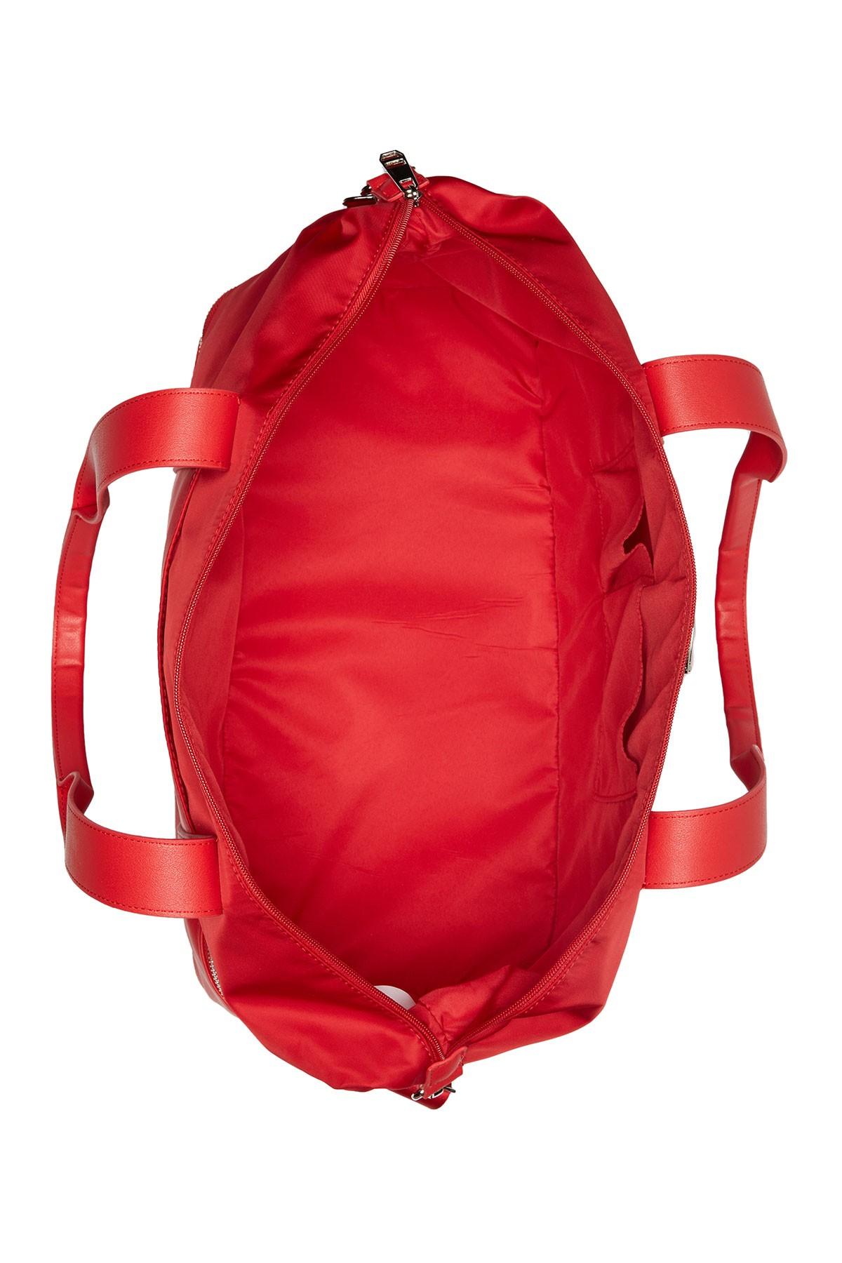 Madden Girl Weekend Duffel Bag in Red | Lyst