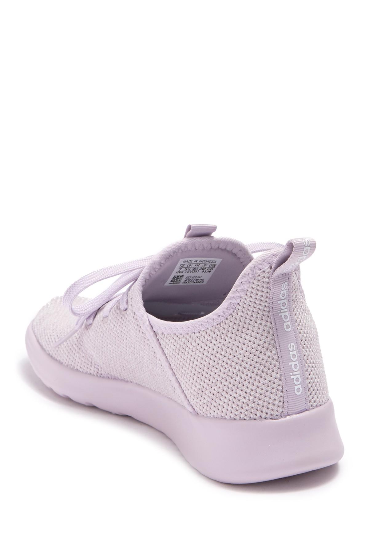 purple adidas cloudfoam