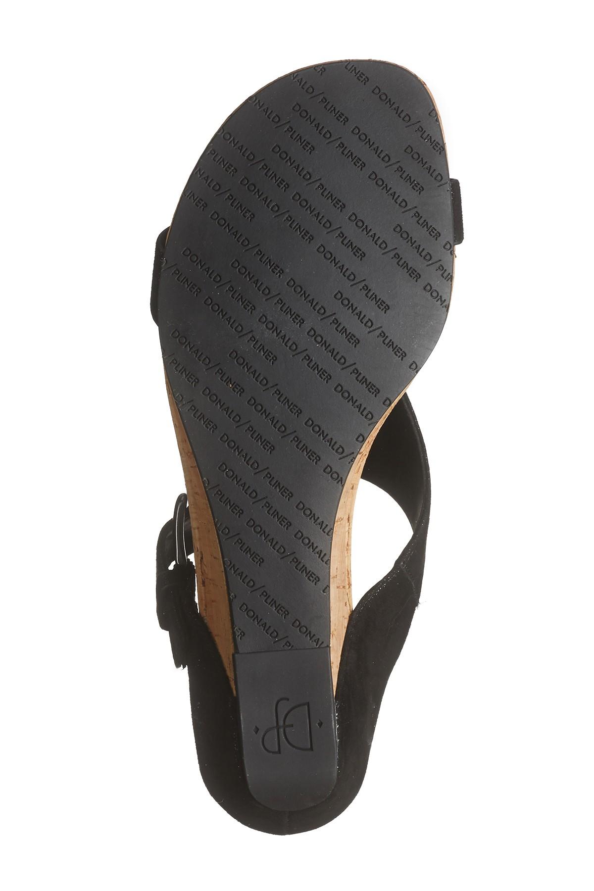 Donald pliner dylan cork shop wedge sandal