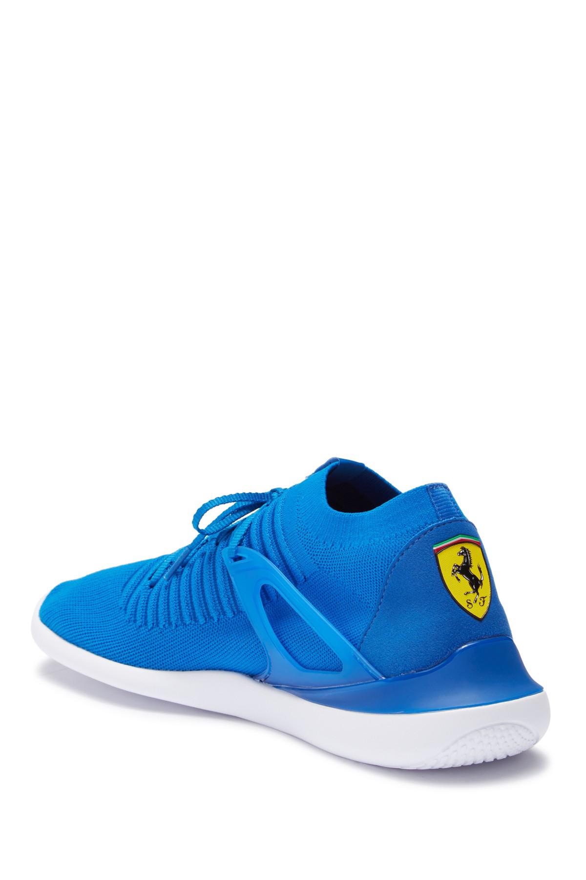 blue ferrari shoes