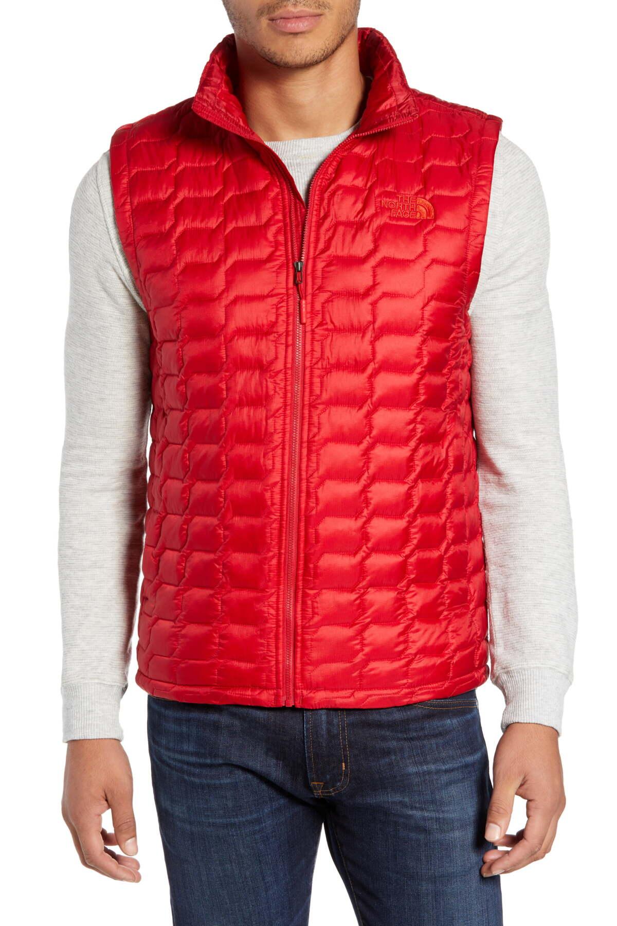 north face primaloft vest