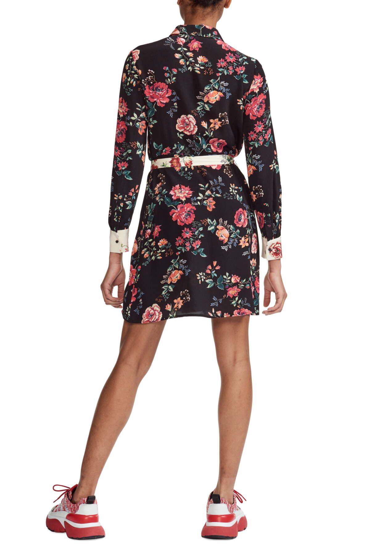Maje floral print shirt dress Clearance
