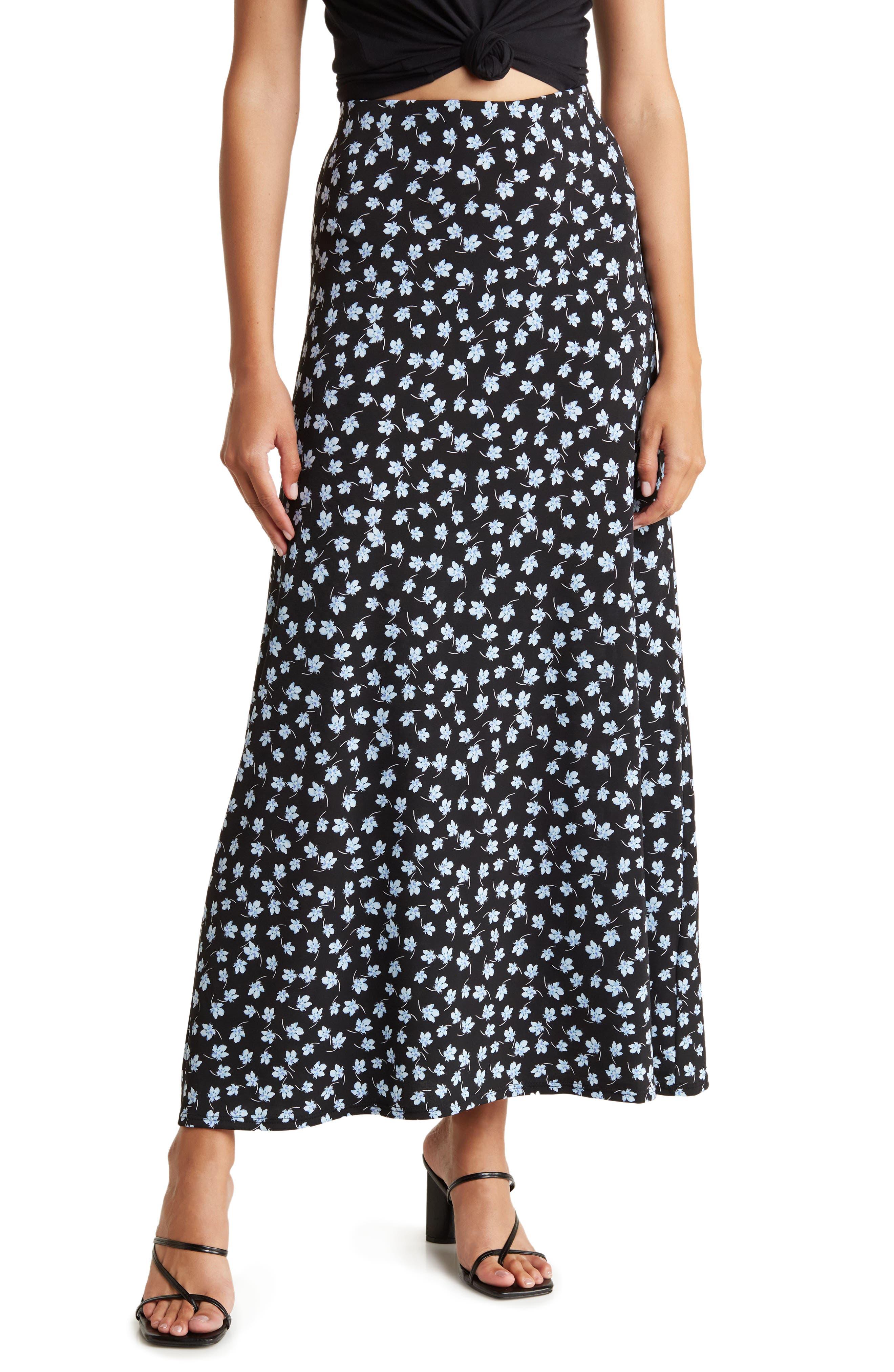 Halogen polka dot hot sale skirt