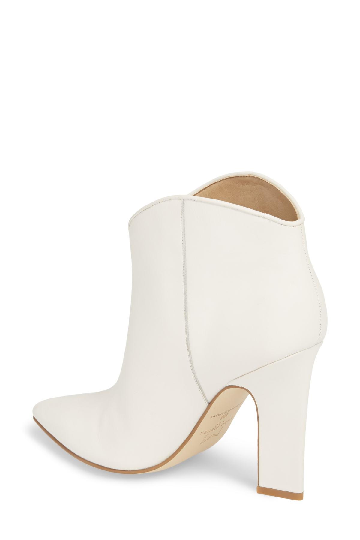 marc fisher white bootie