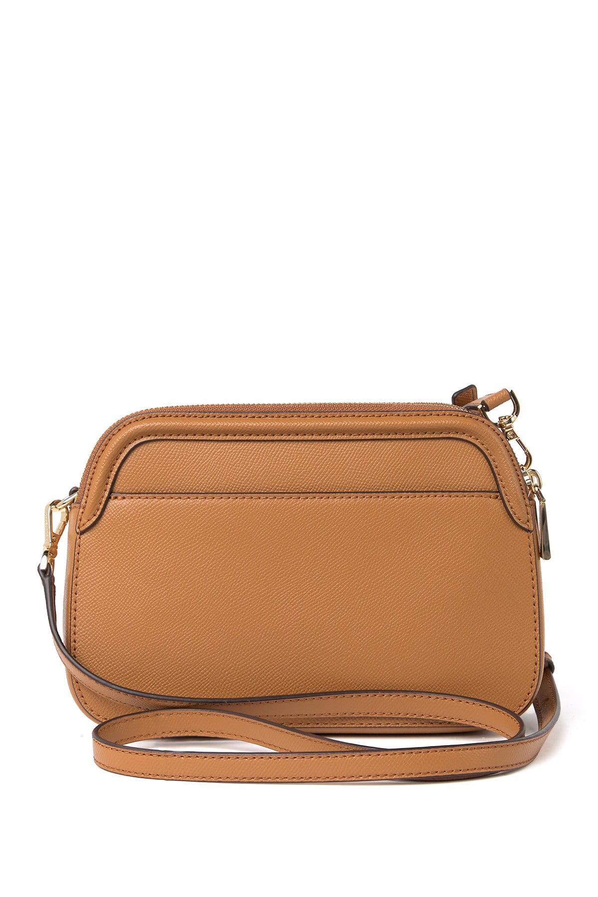 MICHAEL MICHAEL KORS Houston Large Crossgrain Leather Crossbody