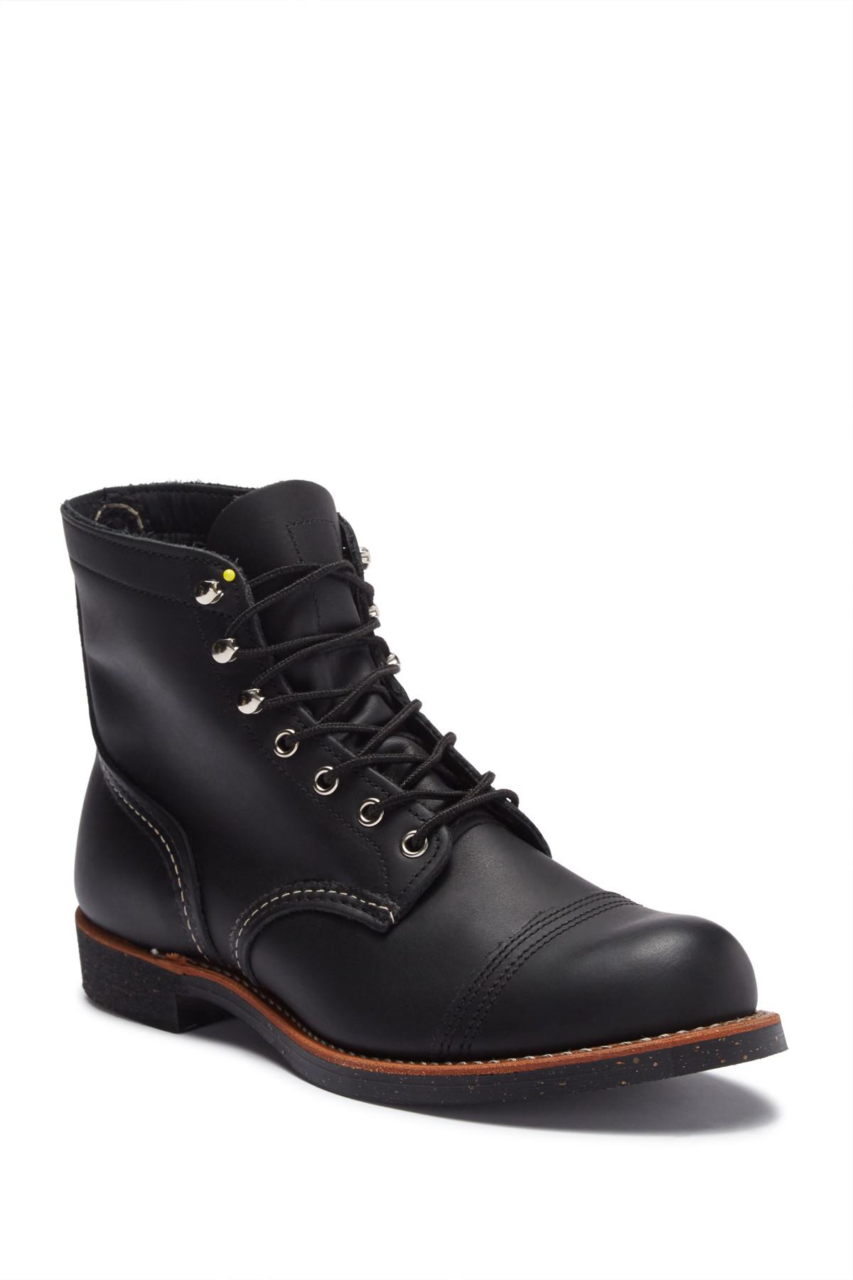 Red Wing Iron Ranger Boot - Factory Second in Black for Men | Lyst