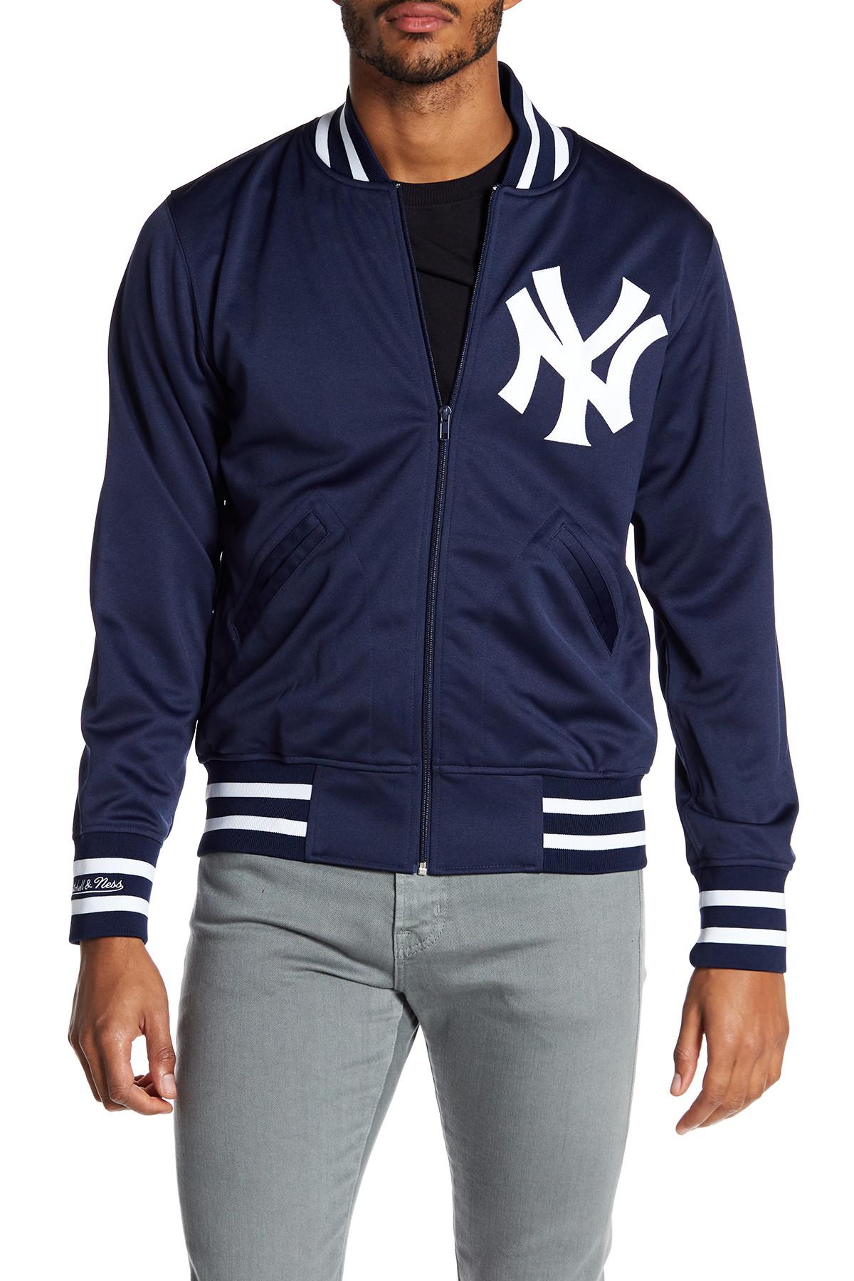 new york yankees mitchell and ness jacket
