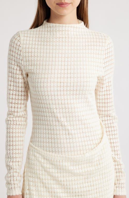 Lioness Resolution Long Sleeve Maxi Dress in Natural | Lyst