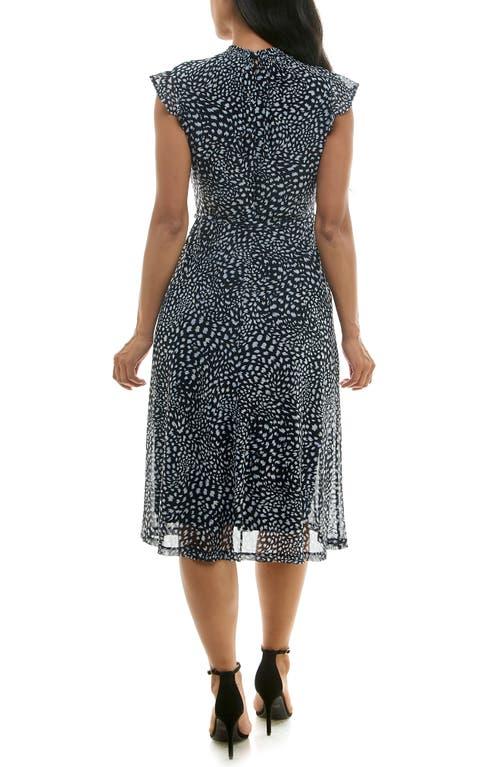 nina leonard dresses Vintage Black Acrylic Round Neck Long Sleeve Knee Length Dress PM Nina Leonard 3/4 Balloon Sleeve Round Neck Chiffon Dress Float through your day in this effortlessly chic chiffon dress featuring a flattering round neckline and playful 3/4 balloon sleeves Women's Nina Leonard Sheer Dot