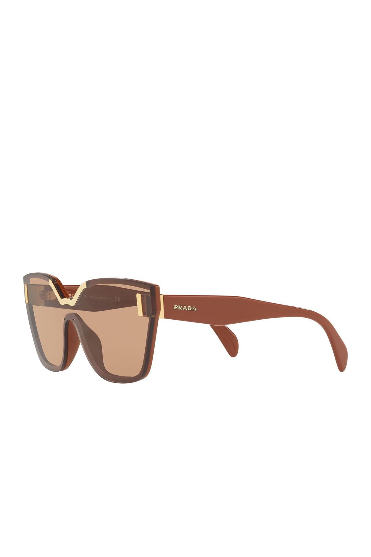 prada irregular catwalk sunglasses