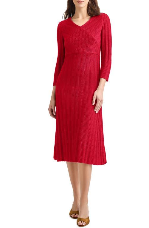 slim fit dress slacks Pleated Woven Fit & Flare Dress main image 0