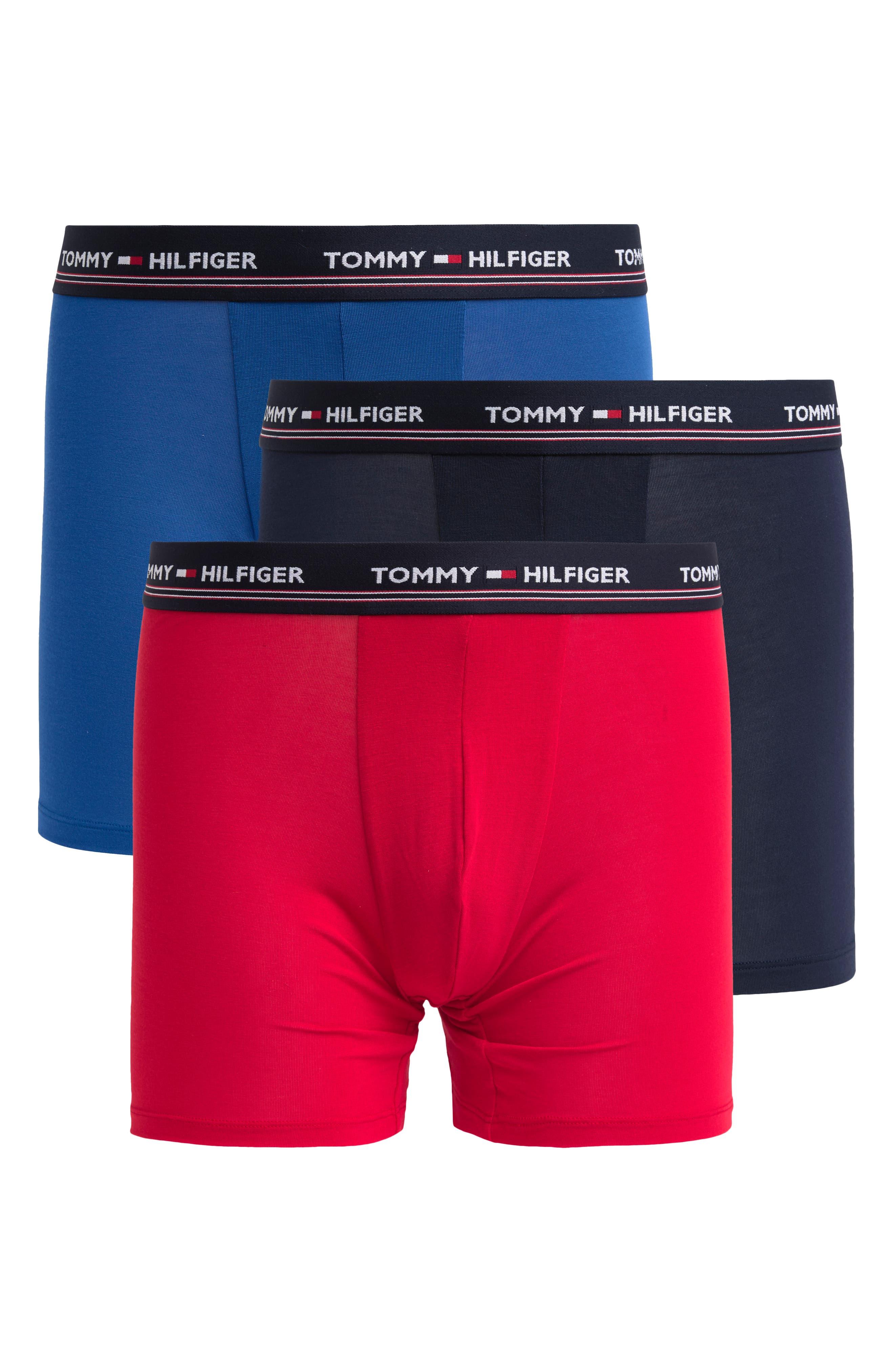 Tommy Hilfiger 3-pack Boxer Briefs in Pink for Men | Lyst