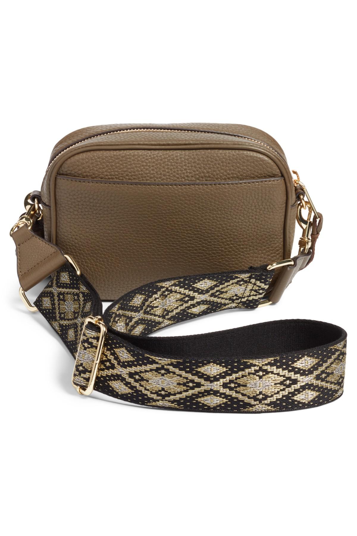 Rebecca Minkoff Bryn Leather Camera Bag With Guitar Strap Lyst