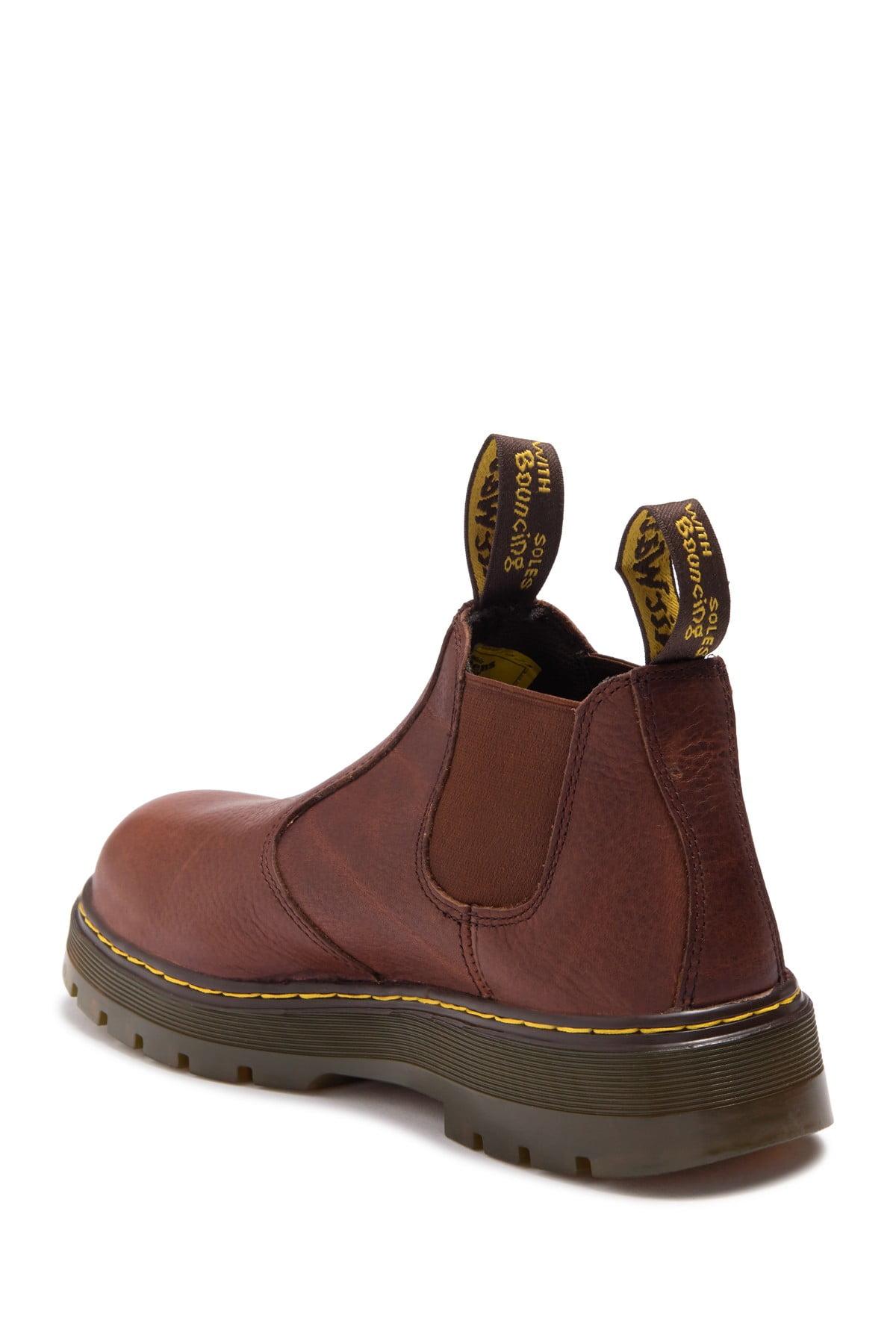 Dr. Martens Extra Wide Rivet Boot in Brown for Men | Lyst