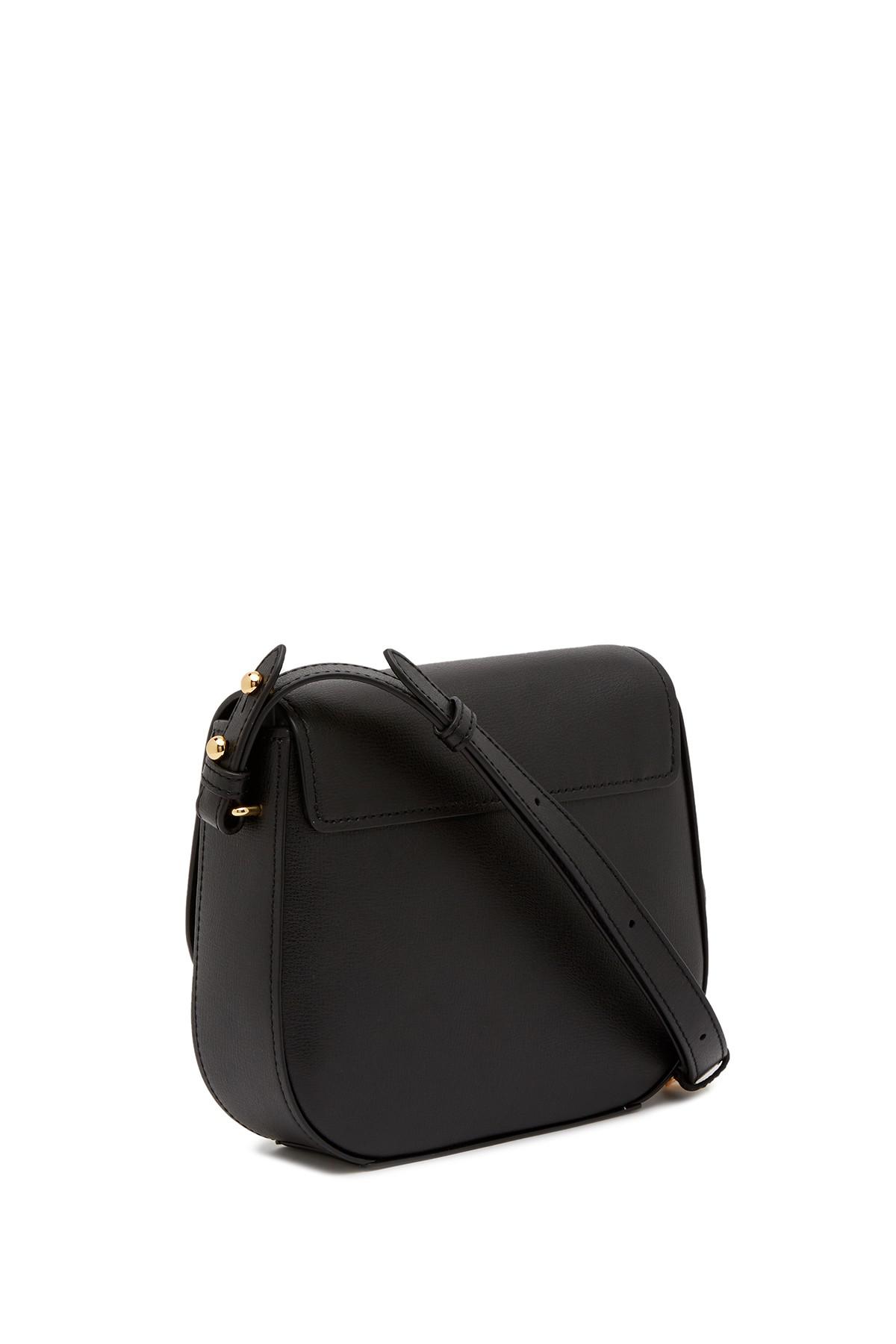 Marc+Jacobs+Womens+The+Mini+Sling+Leather+Crossbody+Black%2Fsilver for sale  online