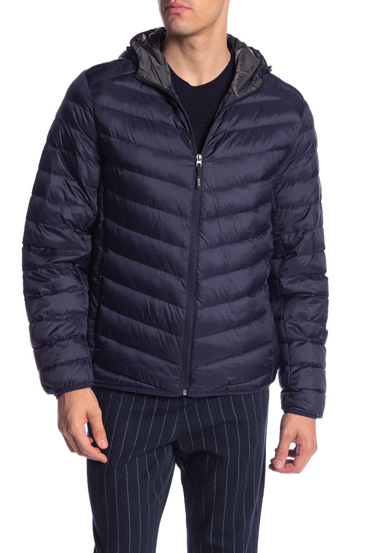 tumi water & wind resistant packable jacket