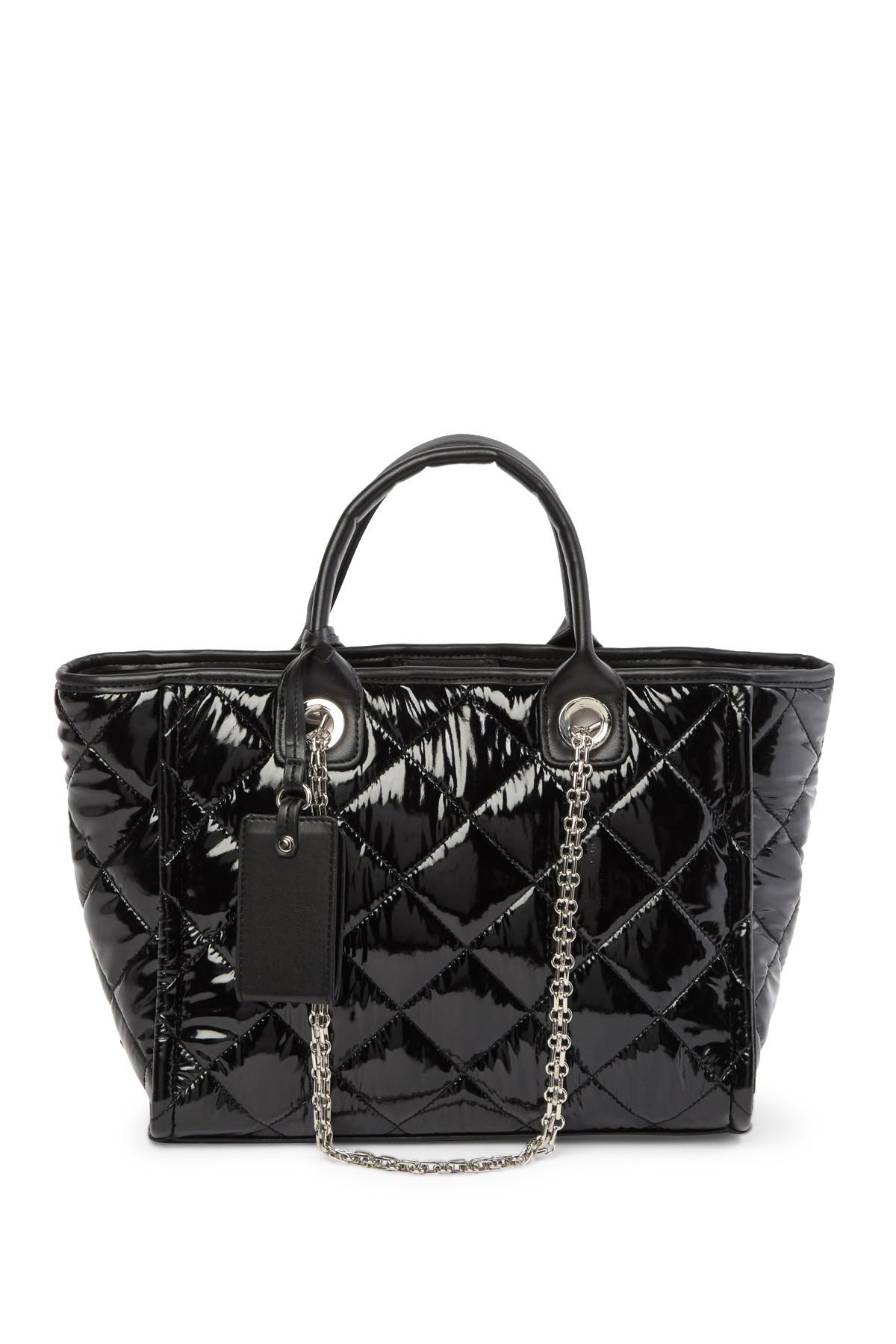 steve madden quilted tote