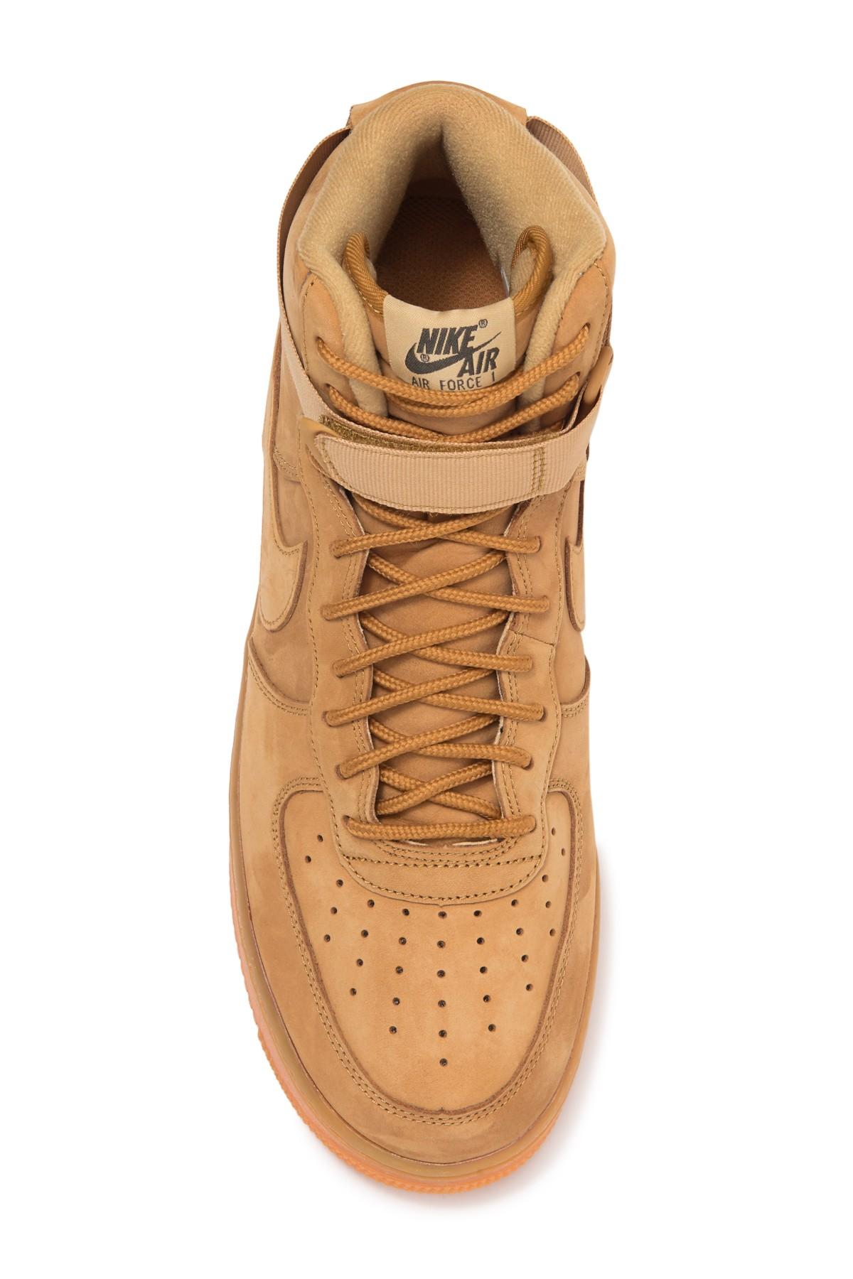 Nike Lace Air Force 1 High in Natural for Men | Lyst