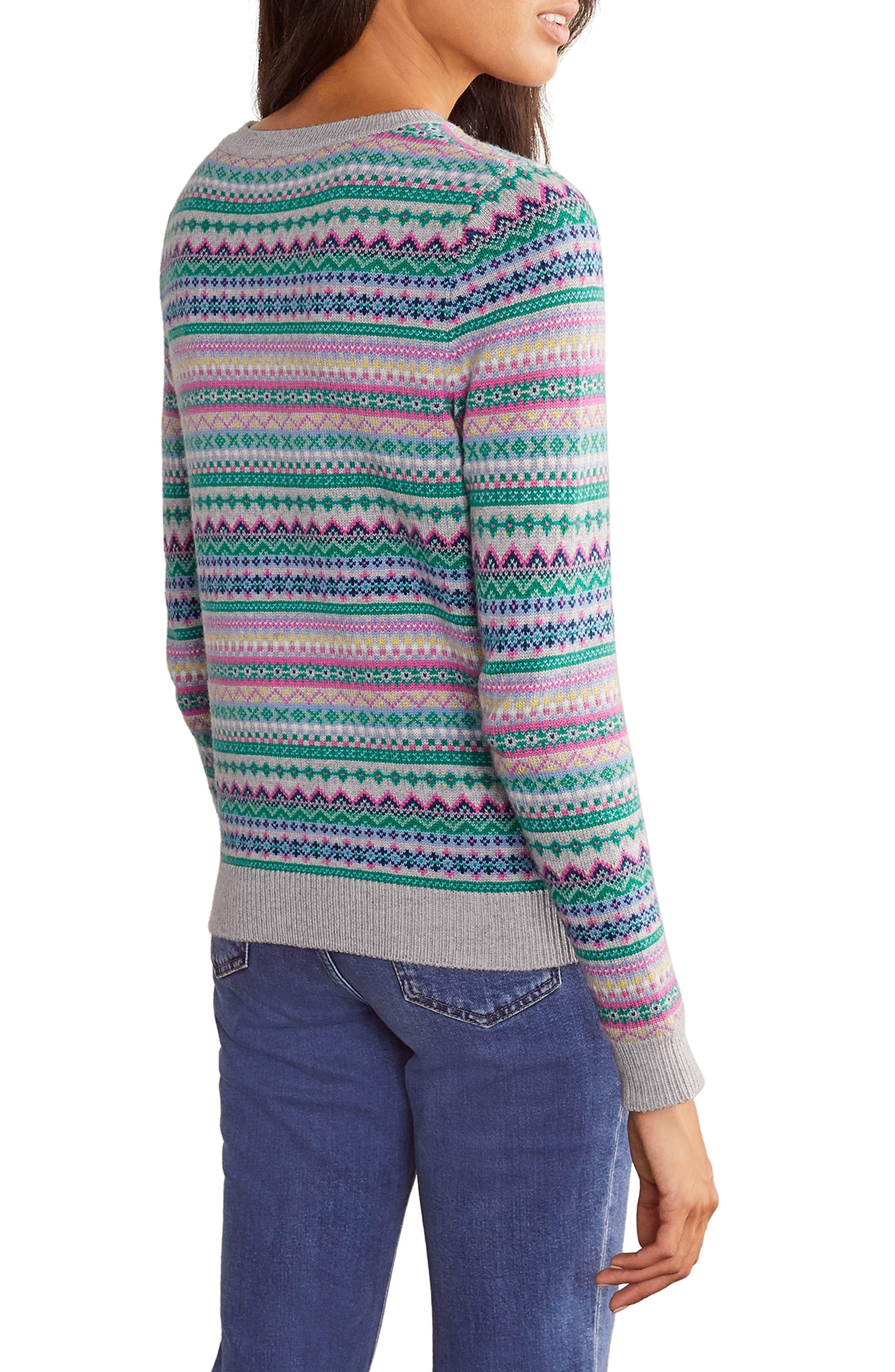 Boden louise fair isle sweater Clearance