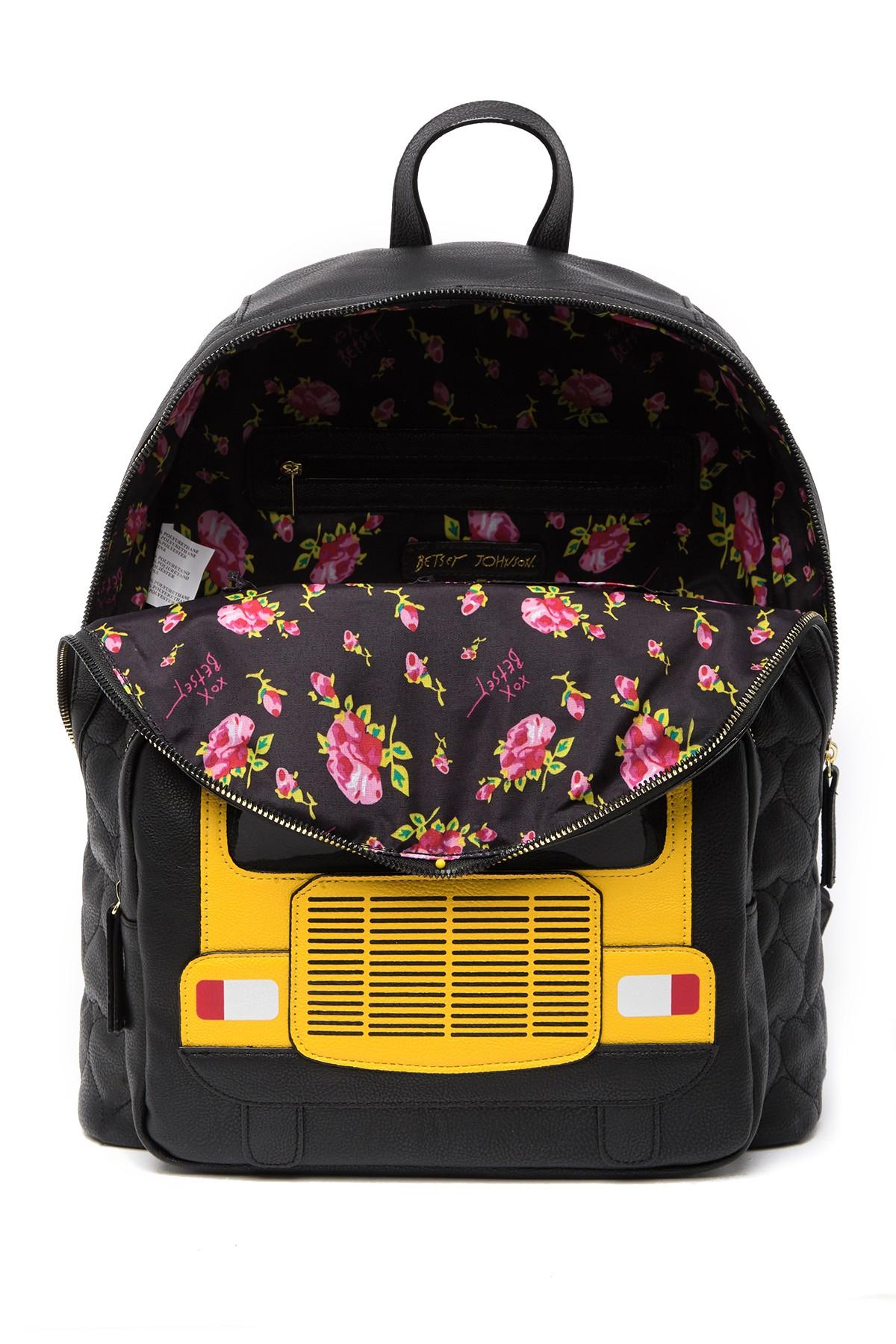 Betsey johnson school backpack sales