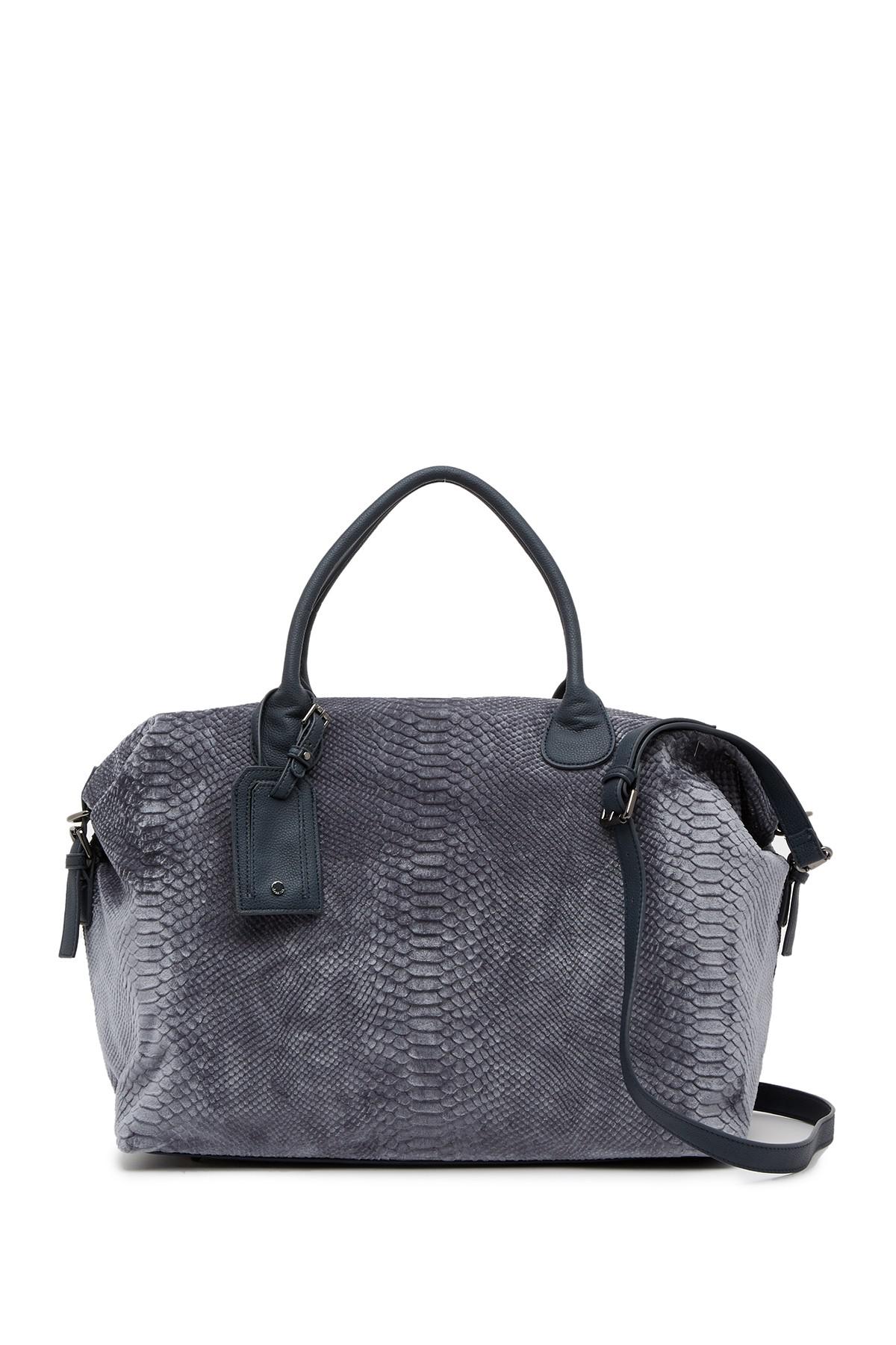 velvet overnight bag