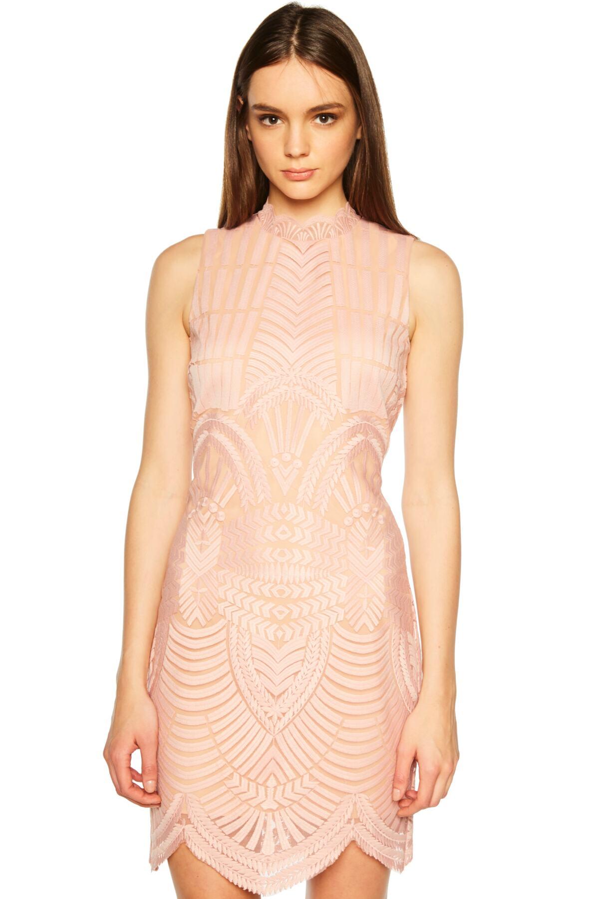 alice lace bodycon dress