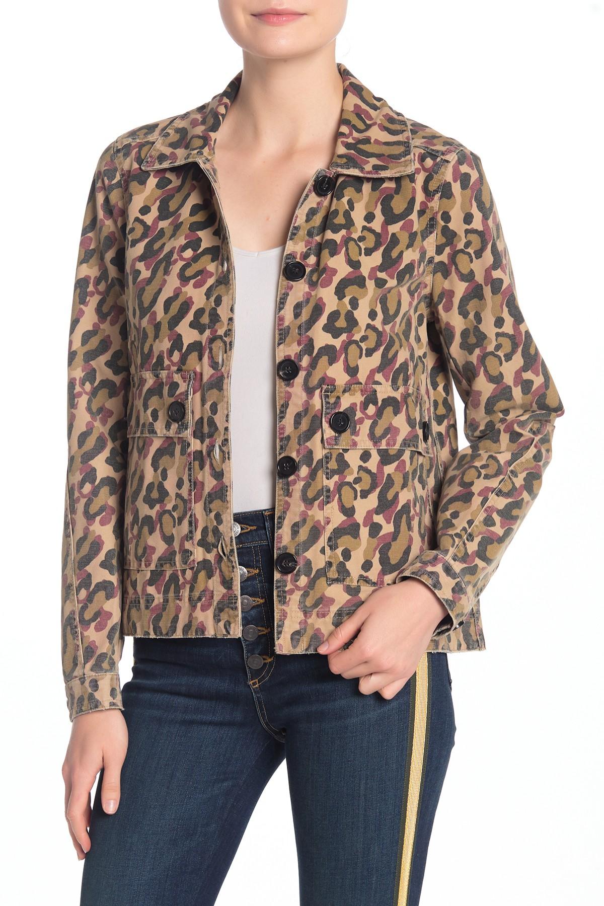 veronica beard leopard blazer