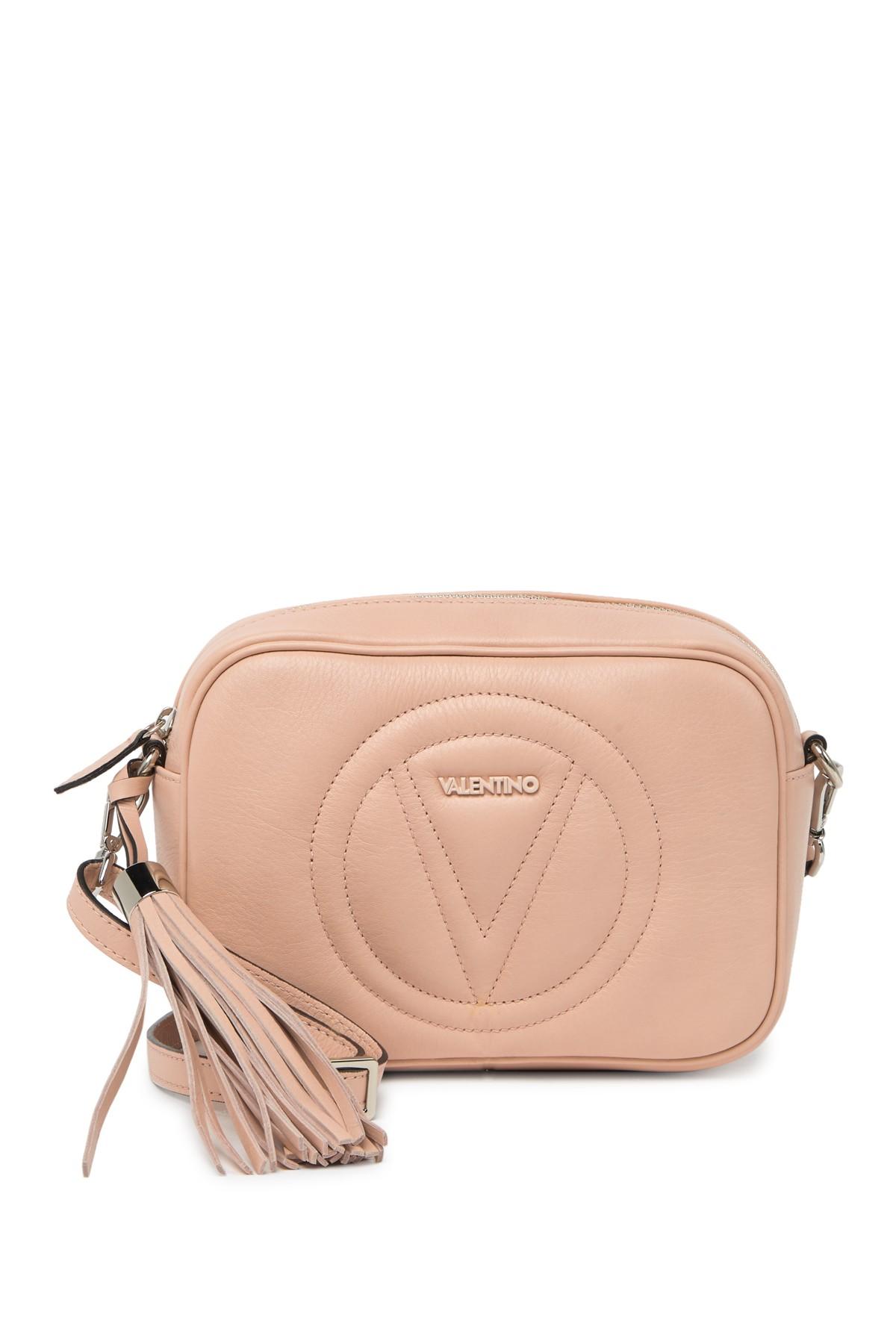 valentino by mario valentino mia leather crossbody bag