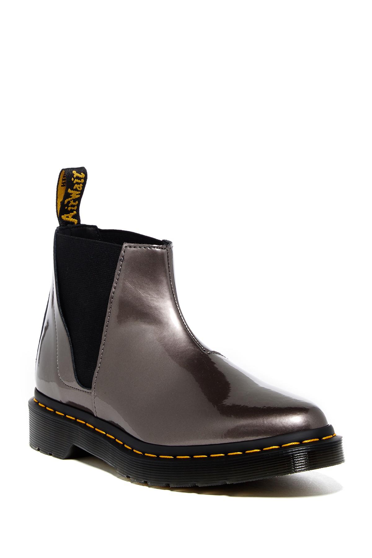 pewter chelsea boots