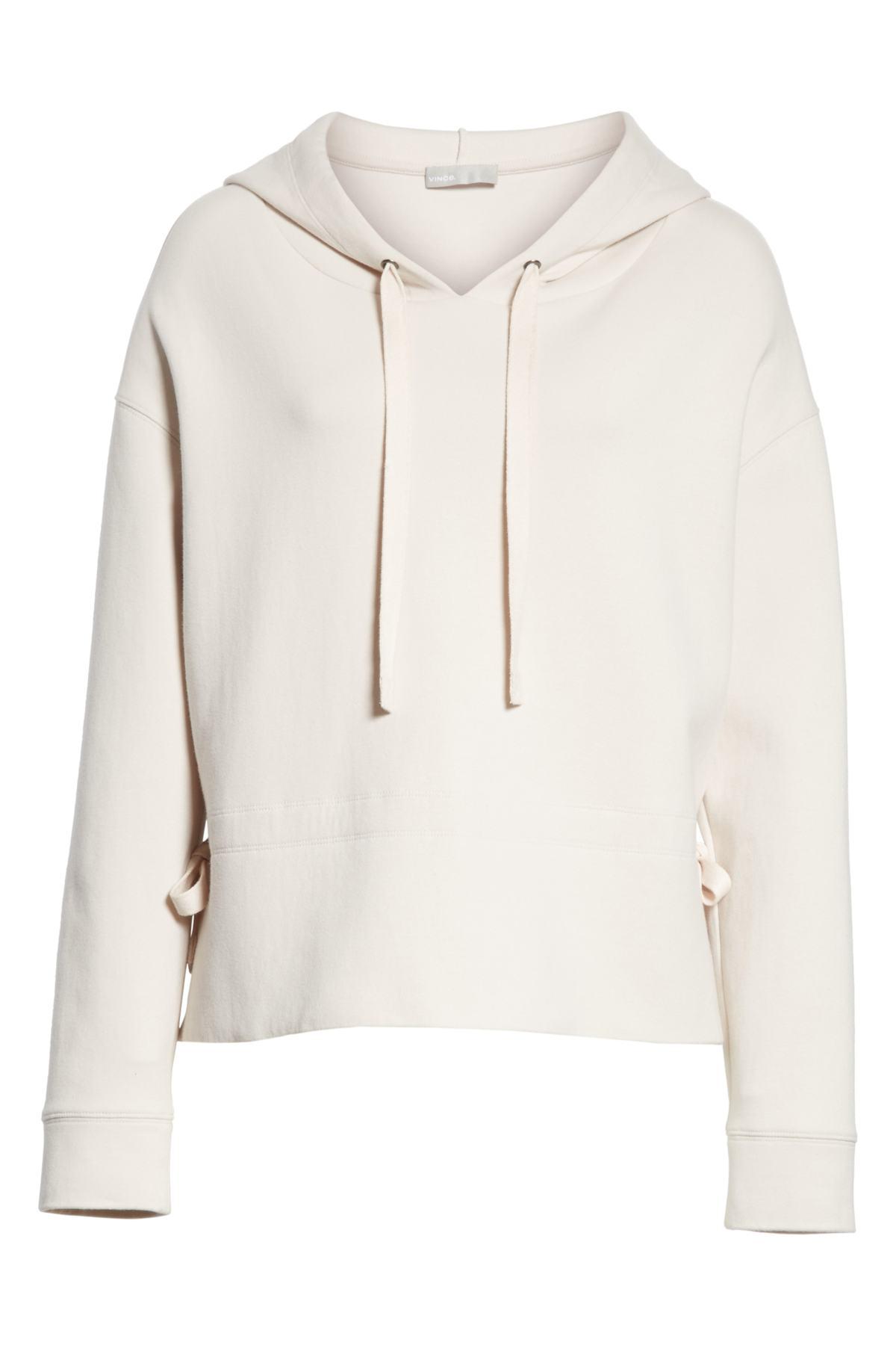 vince cinch back hoodie