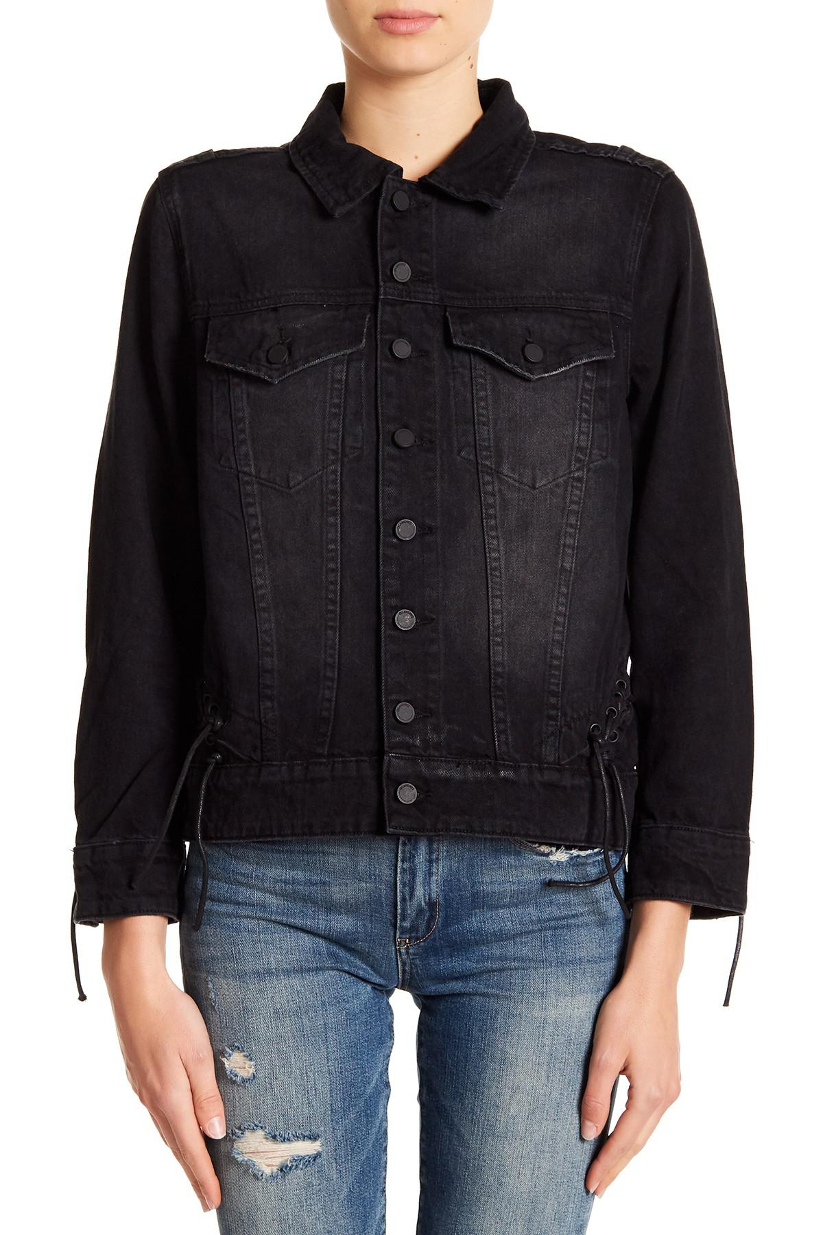 blank nyc black jean jacket