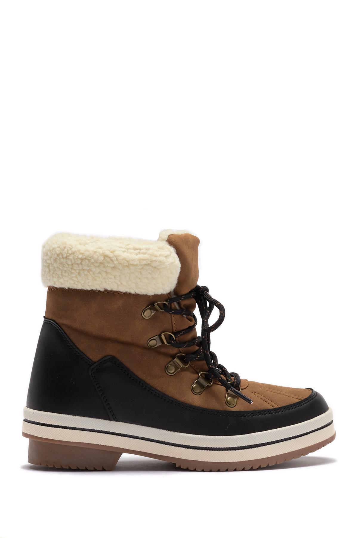 aldo ethialia waterproof fleece lined snow boot