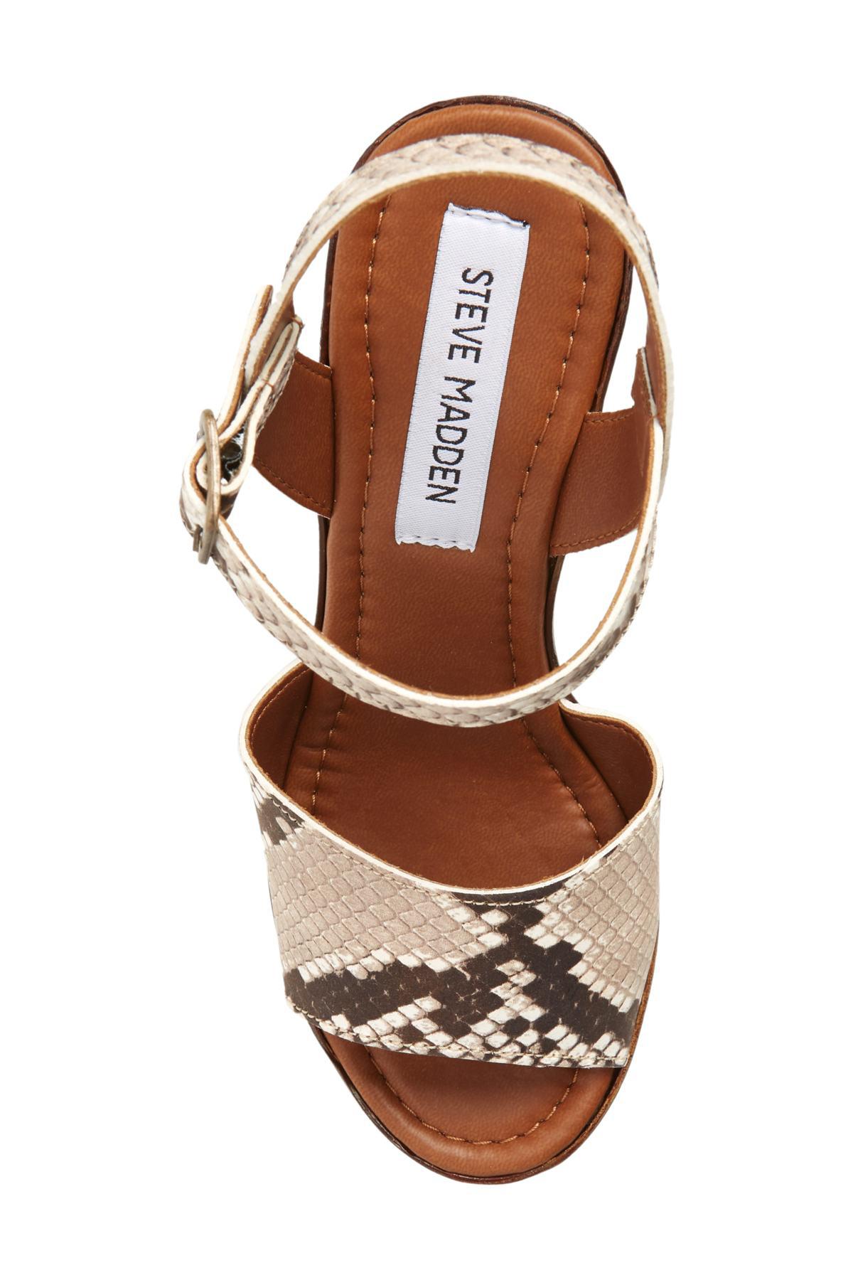 steve madden lulla platform sandal
