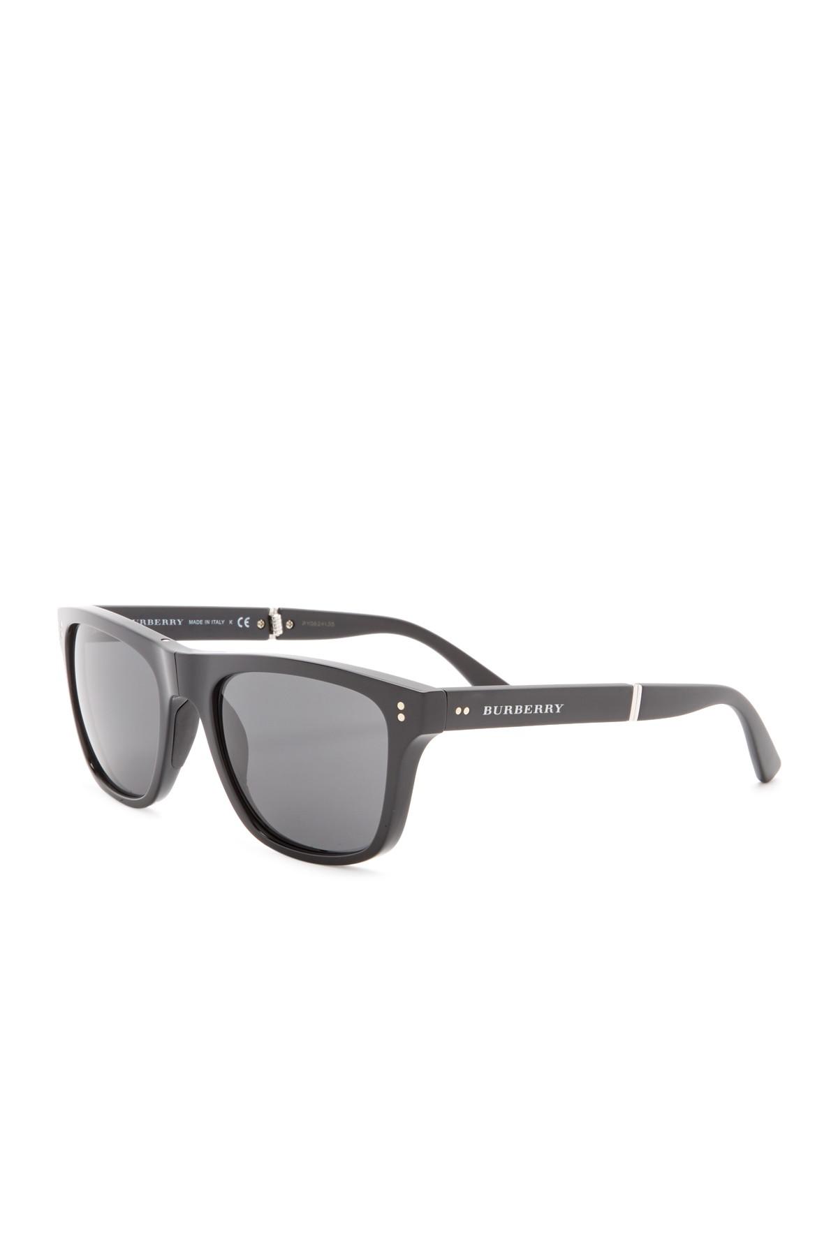 Burberry Be4204 Folding Travel Tailoring 30015v Sunglasses Black Size 55  for Men - Save 46% - Lyst