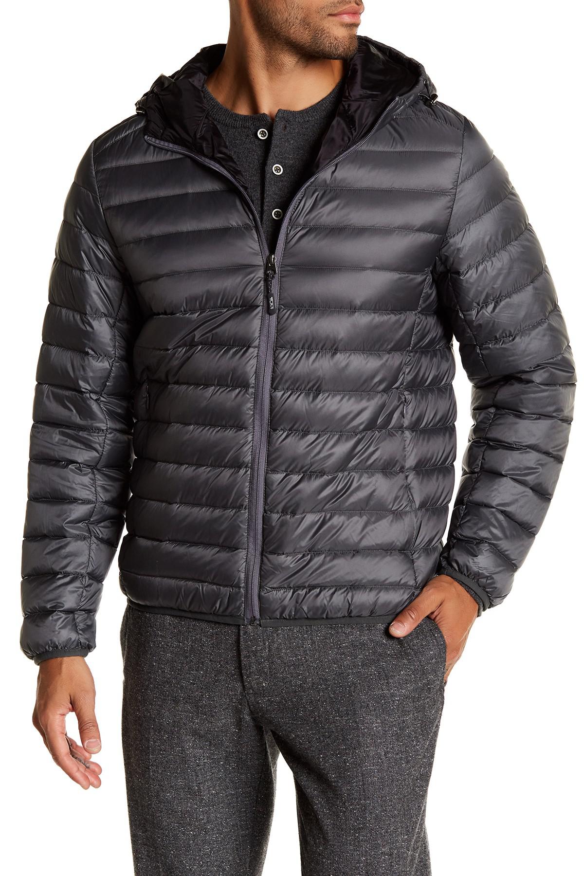 Tumi nano hooded packable down jacket Clearance