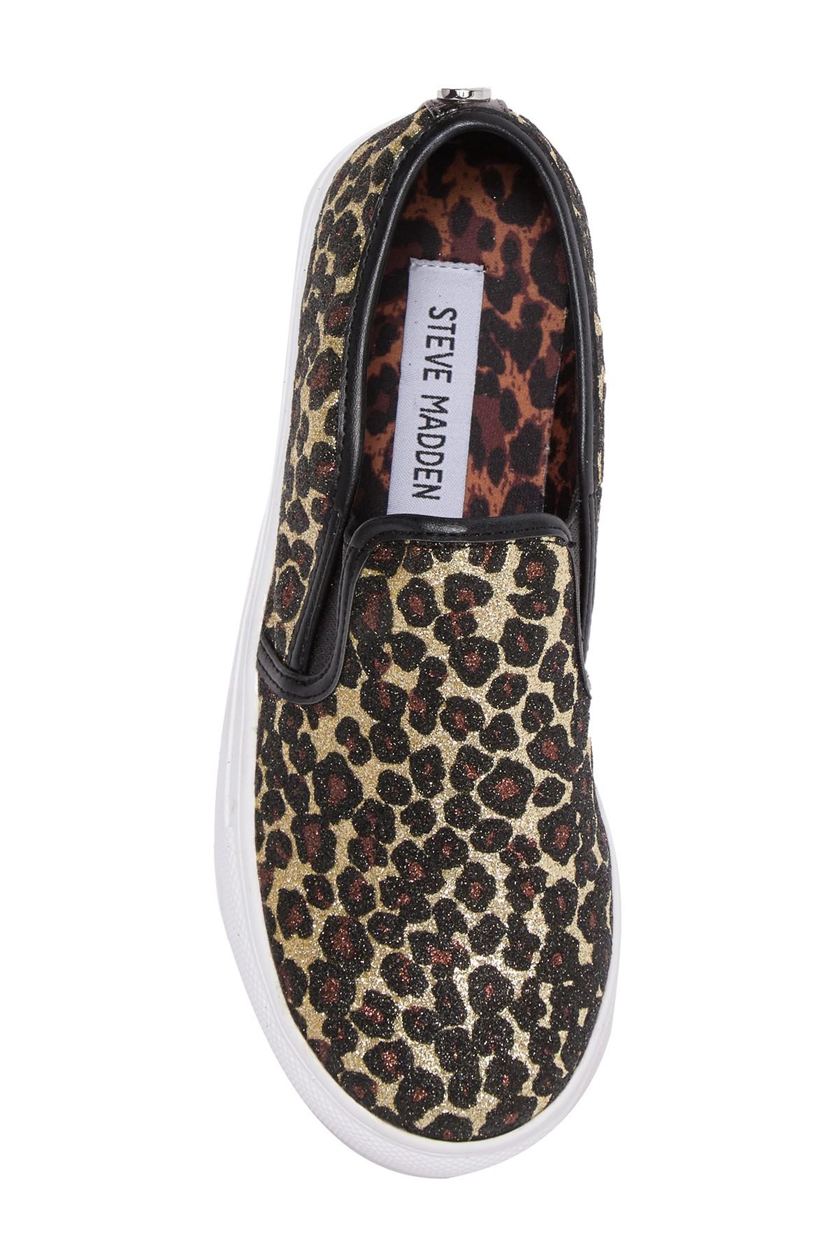 Steve Madden Exit Glitter Slip-on Sneaker - Lyst