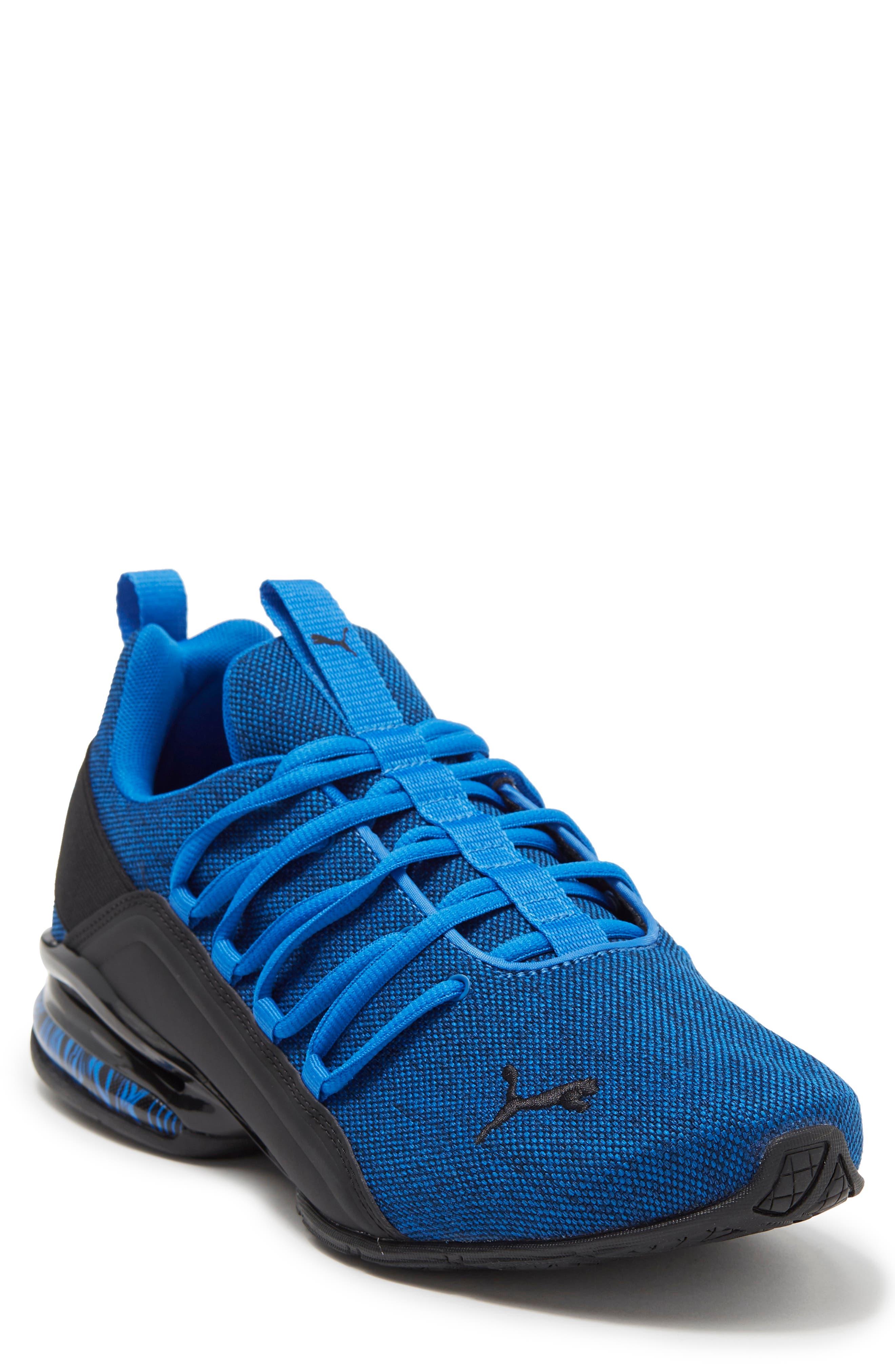 PUMA Axelion Bubble Graphic Sneaker in Blue for Men | Lyst