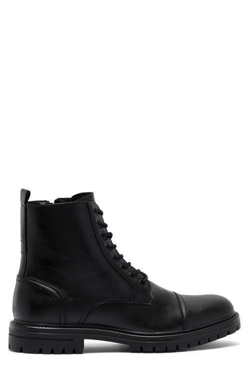 New Mens Abound Burbank Black Faux Leather Cap Toe Combat Boots Size 8.5 M NWOB Abound Burbank Combat Boot (Men) | Nordstromrack main image 2