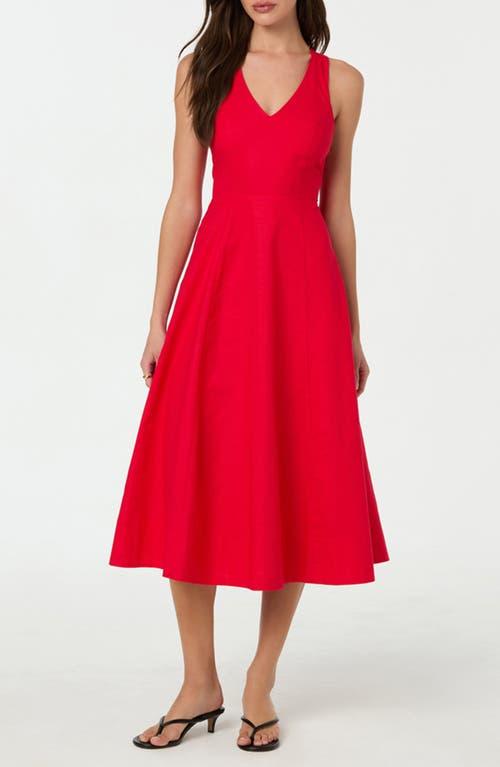 astr cross back midi dress ASTR Women's Cross Back Sleeveless Midi Dress - Black