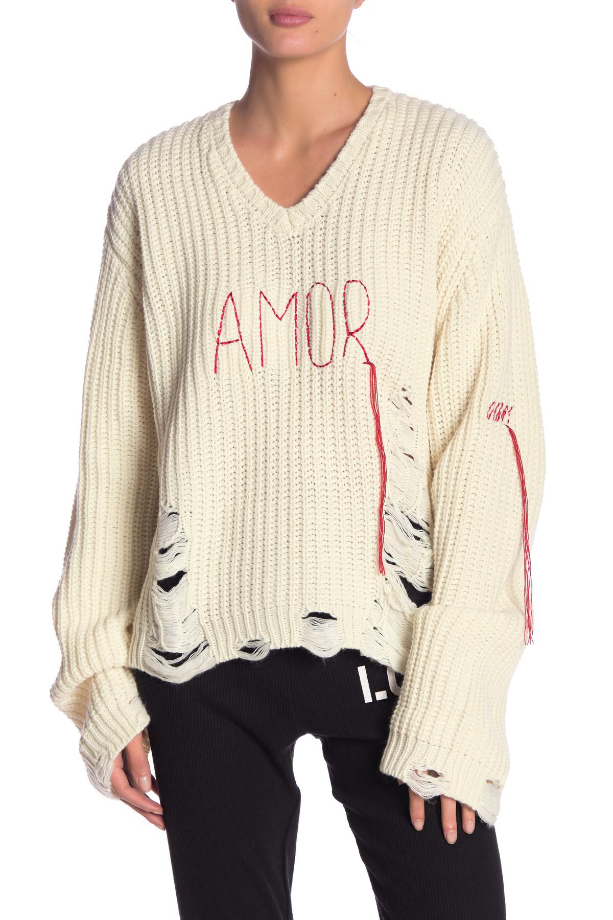 Peace love world sweater Clearance