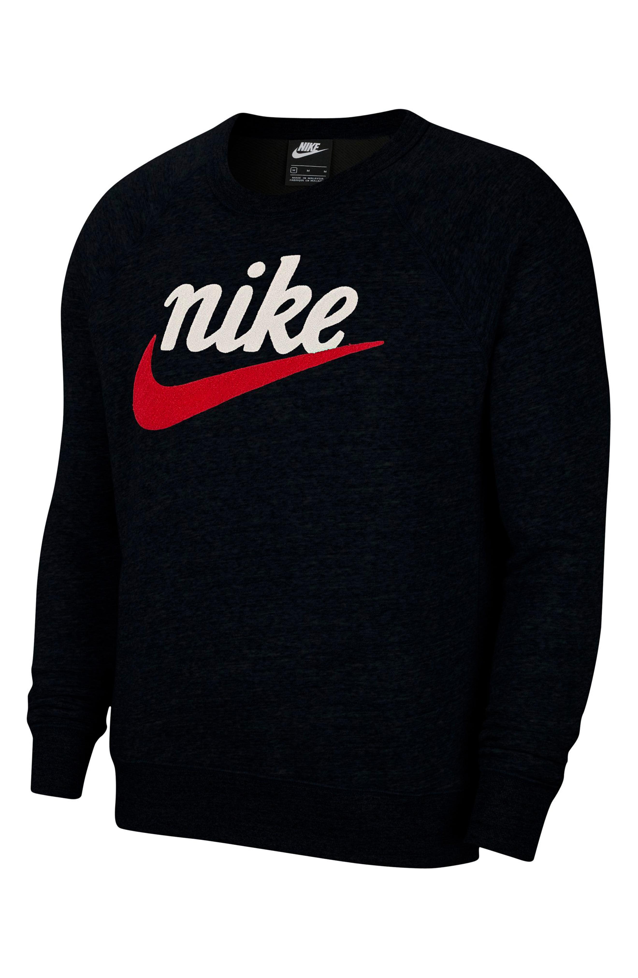 nike sportswear heritage crewneck