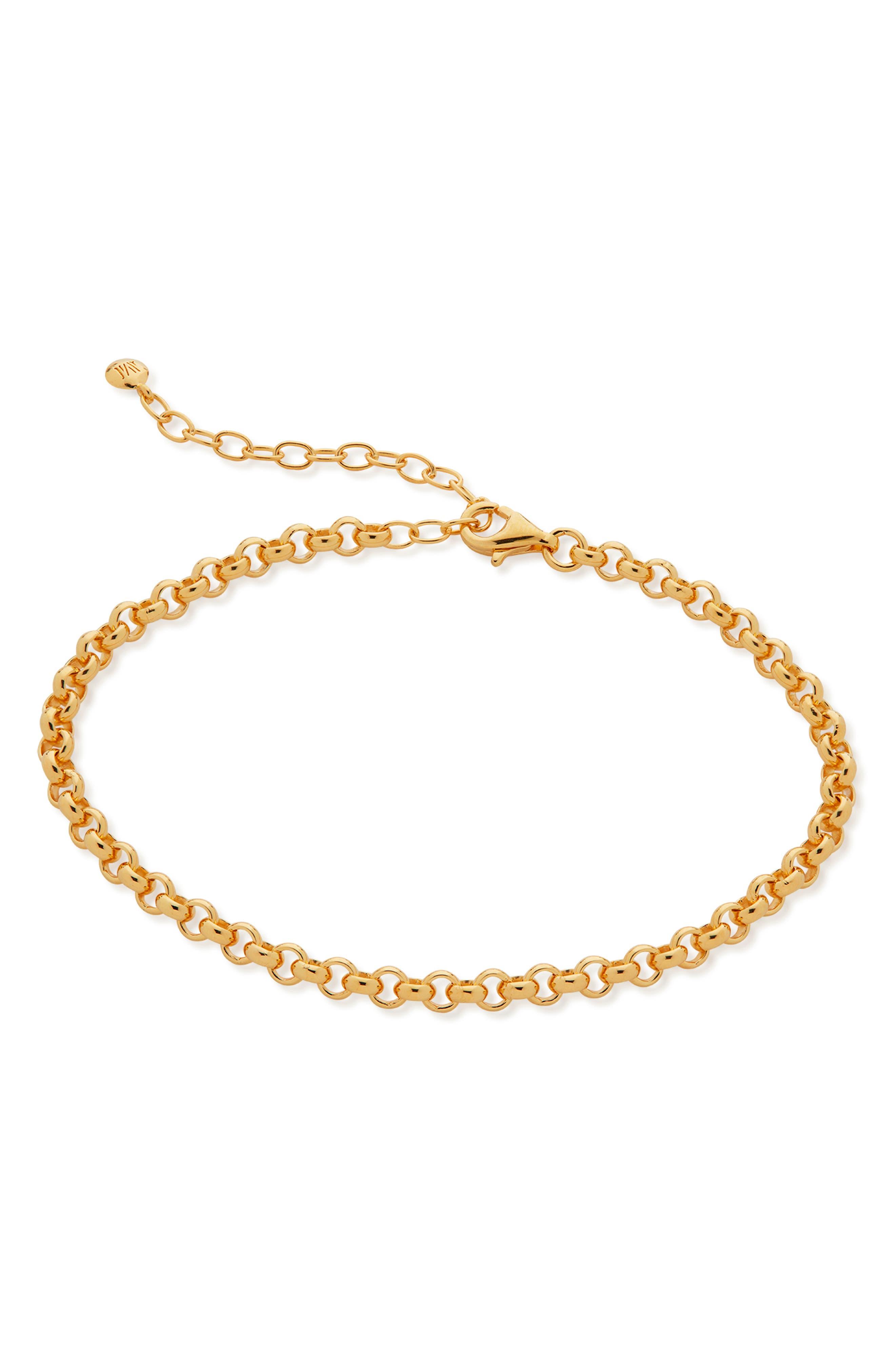 Monica Vinader Women's Bead Station Chain Link Bracelet