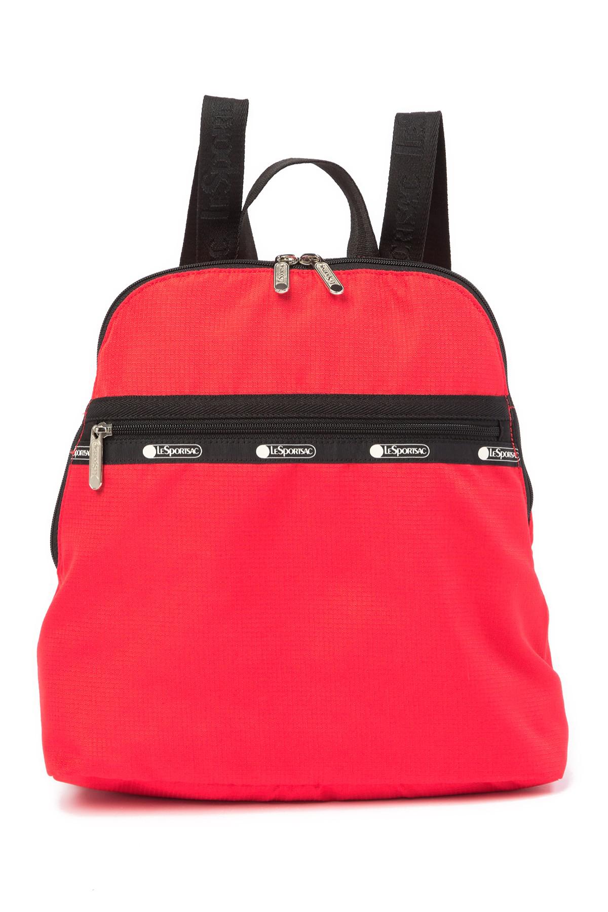 LeSportsac Rebecca Logo Backpack in Red Lyst
